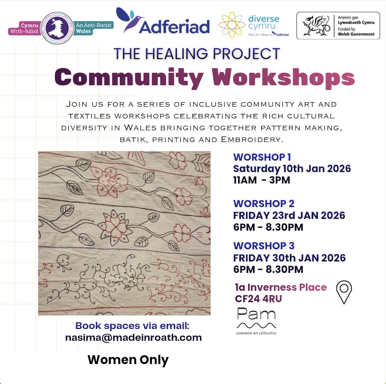 The Healing Project - community workshops 