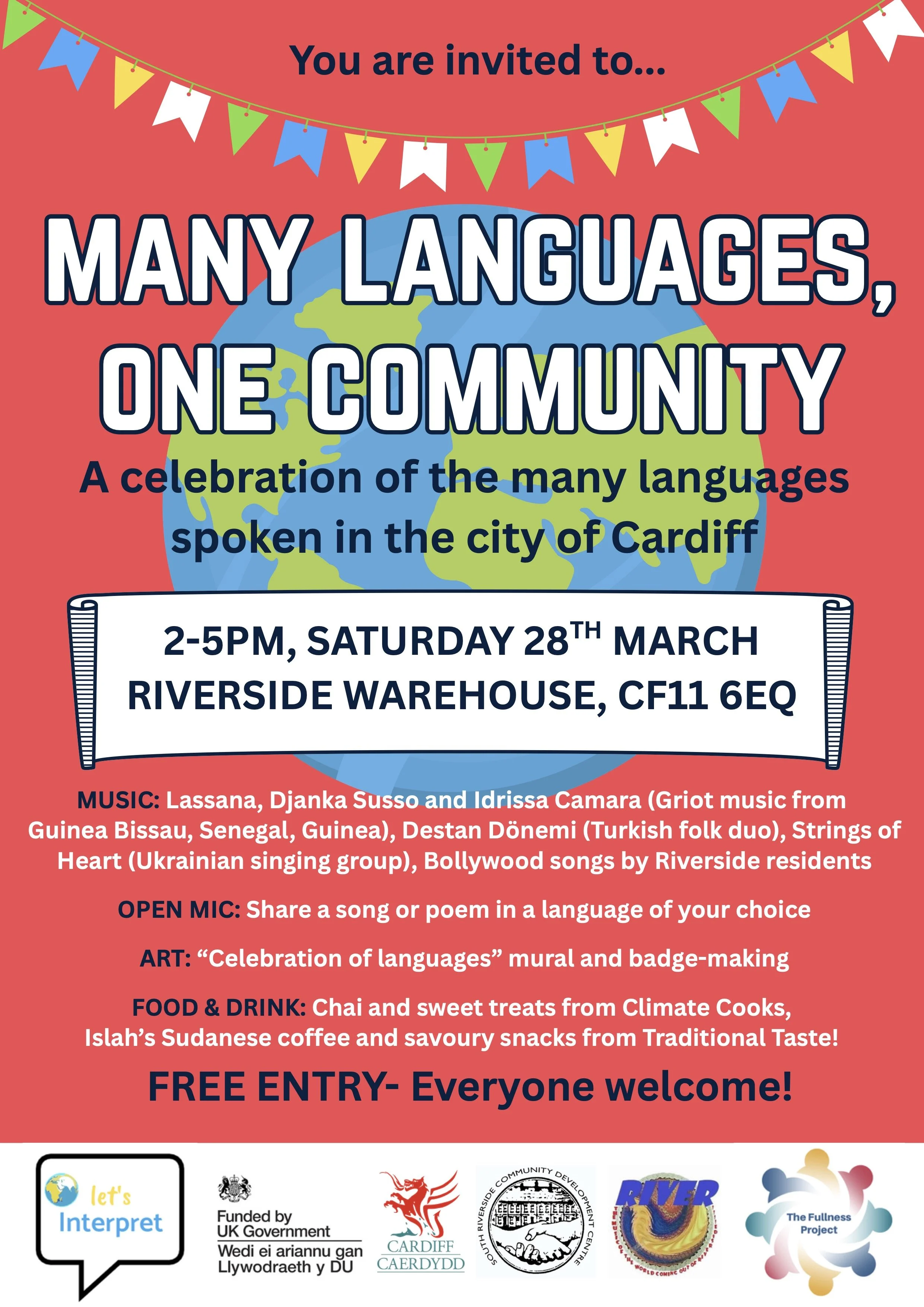 Many languages, one community event