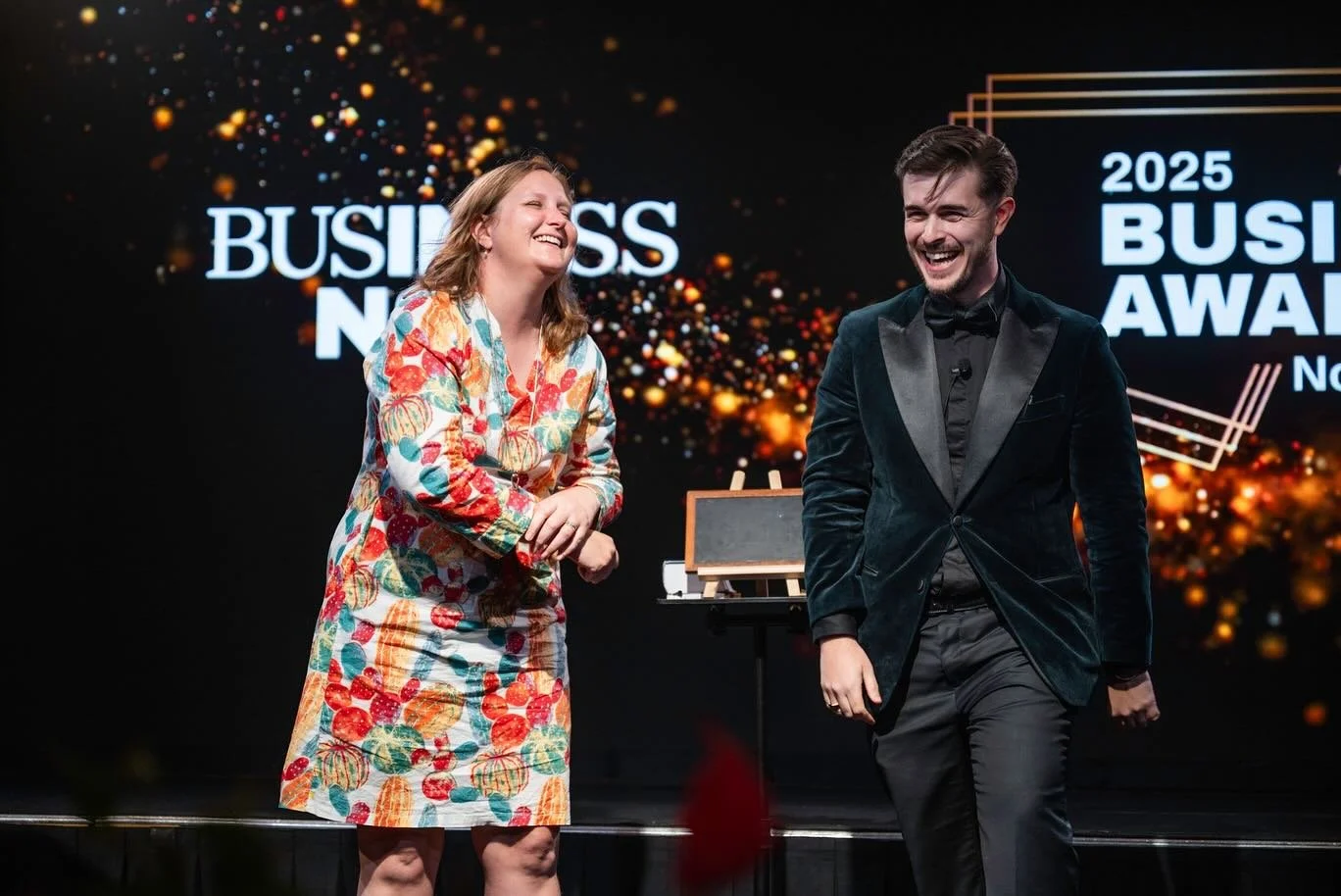An incredible night performing for the @business_nsw Awards in Ballina! Huge thanks to the team for having me, what a blast!