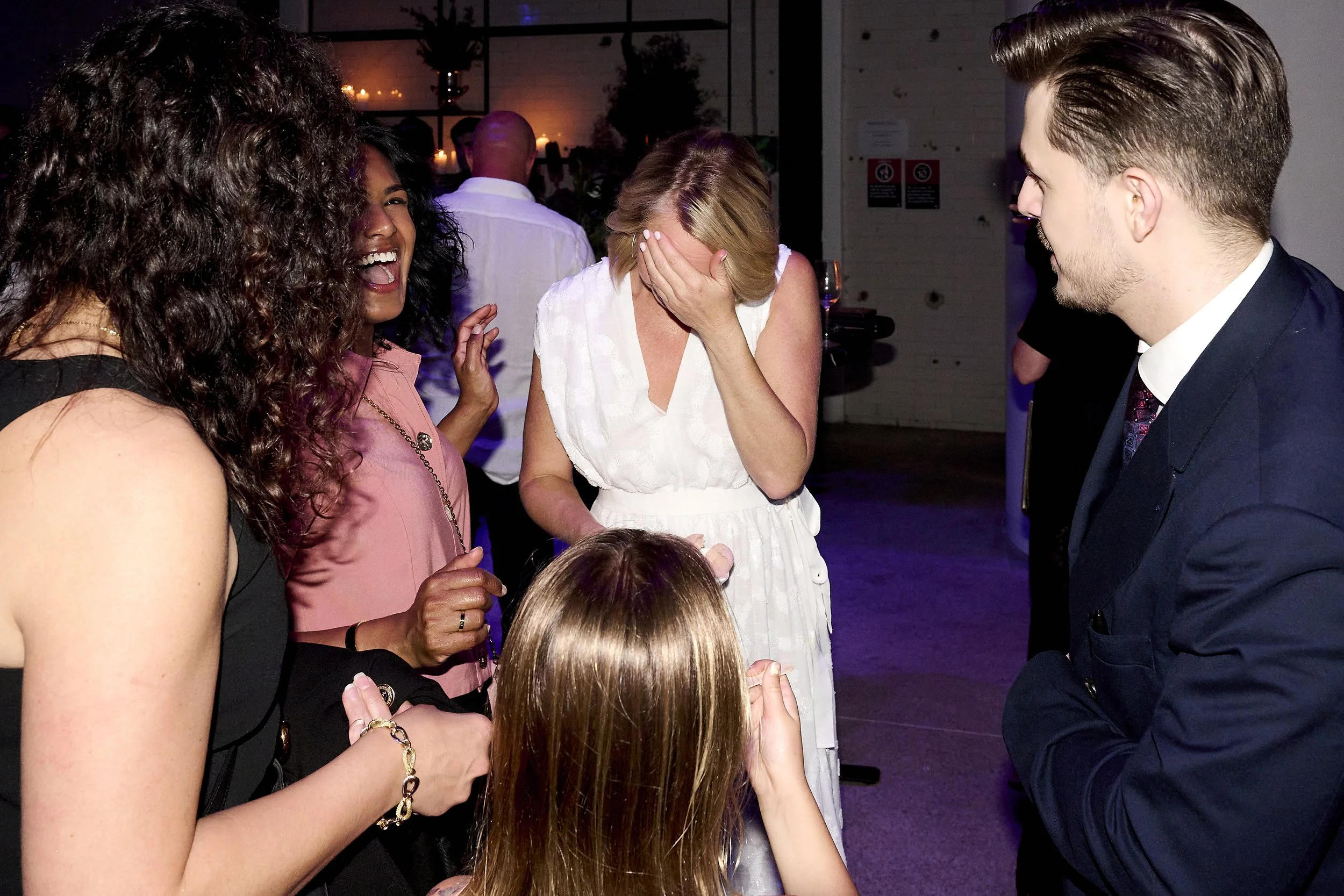 Magician Sydney performing close-up magic at a Sydney corporate event