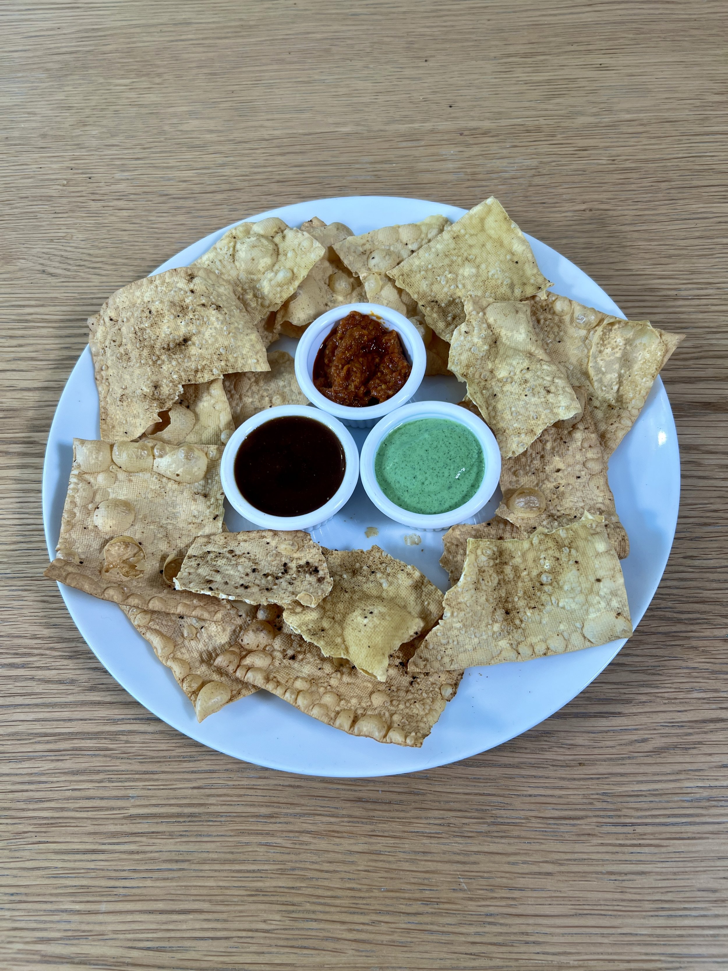 Ultra High-protein poppadums