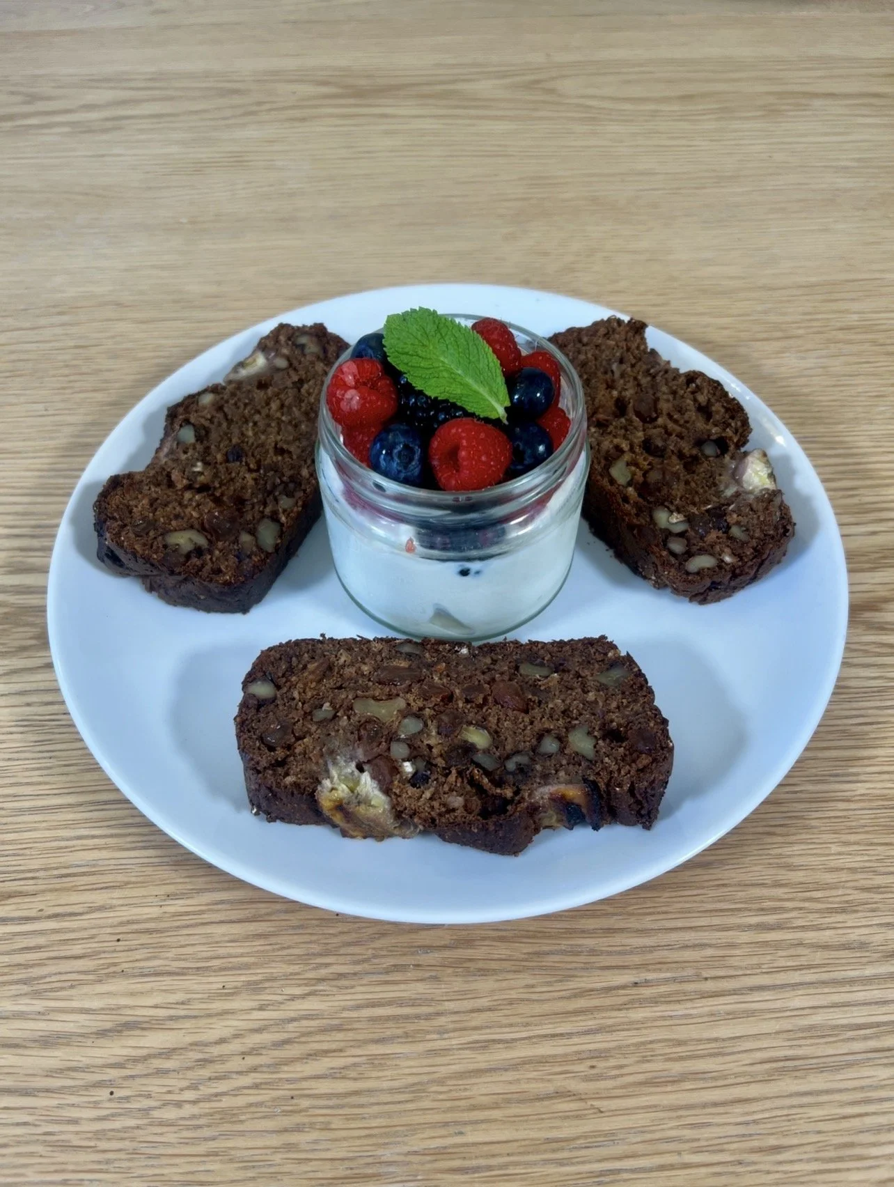 high-protein banana bread
