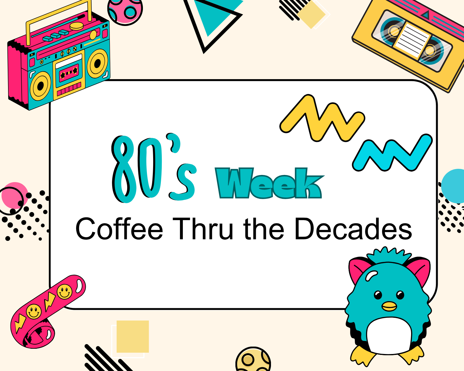 Coffee thru the Decades: 1980
