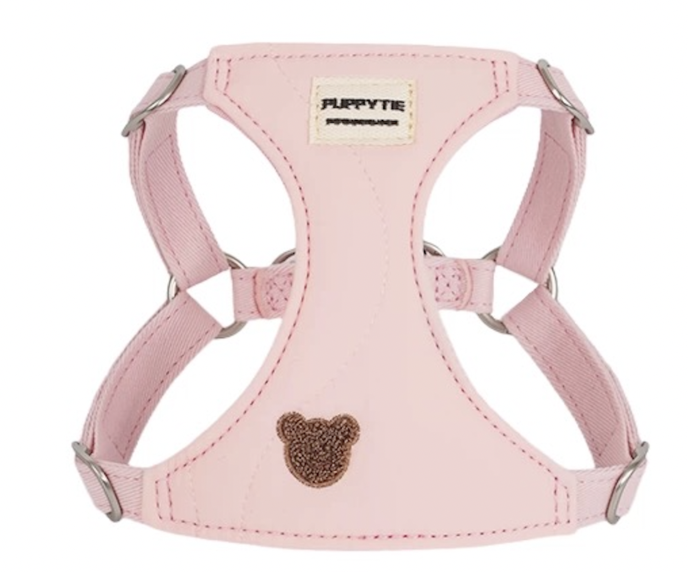 Soft Pink Bear Harness