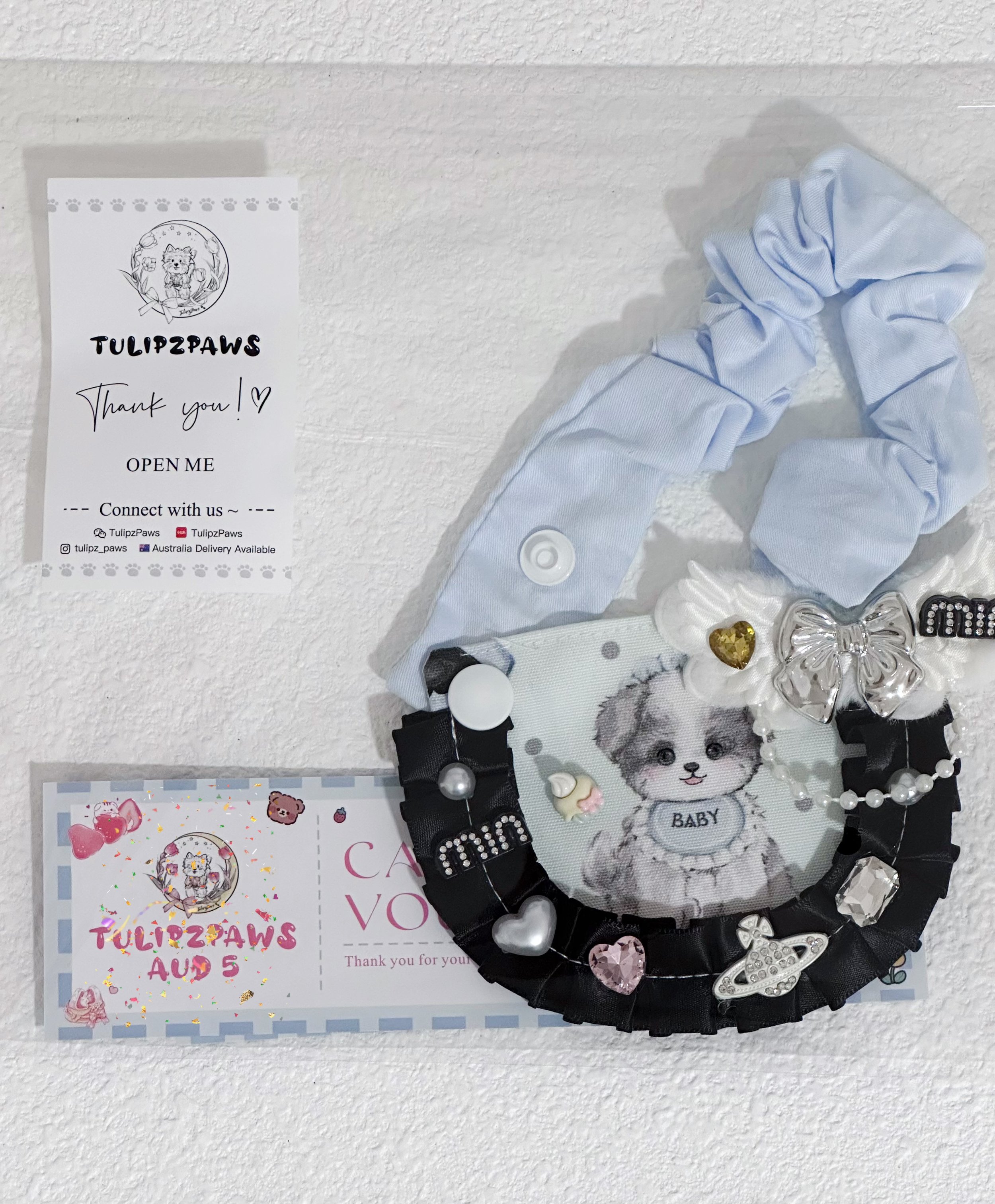 MiuMiu Puppy Bandanas