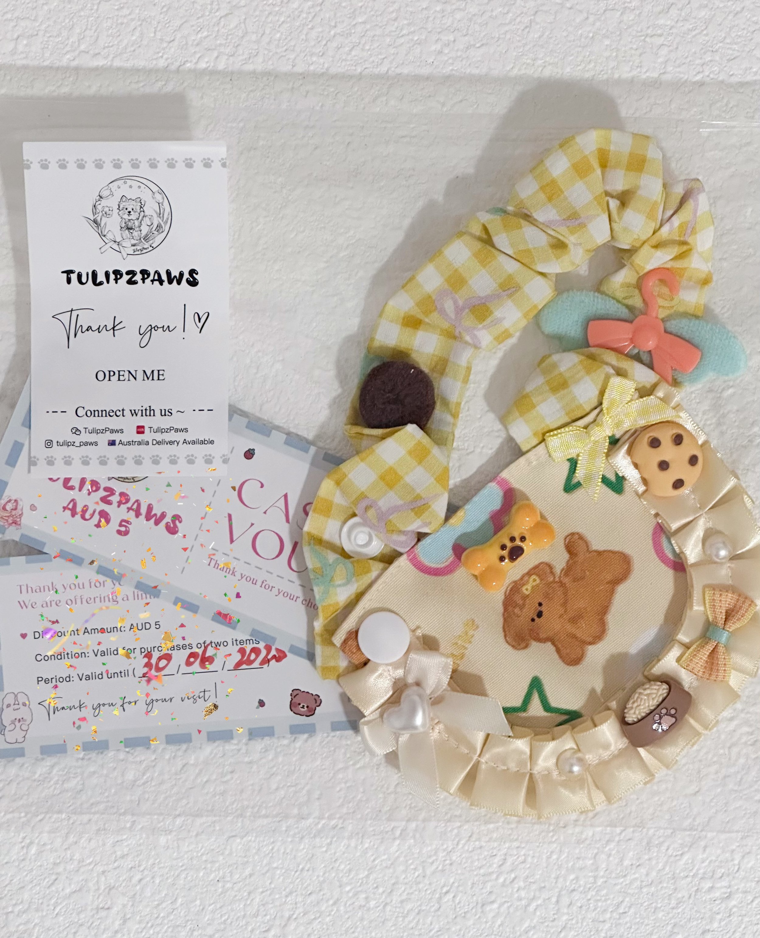 Butter Cookie Bandanas