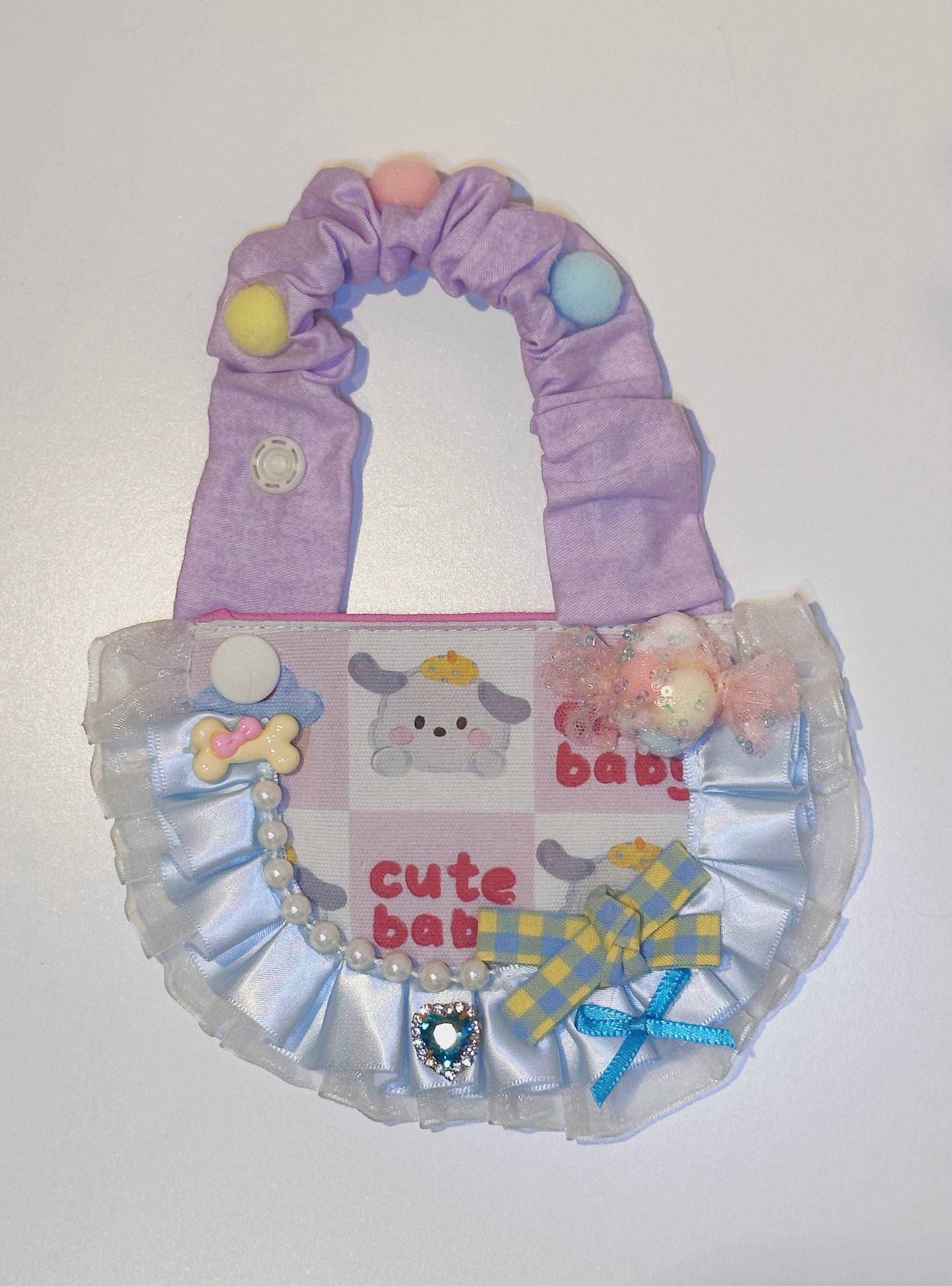 Purple Puppy Bandanas