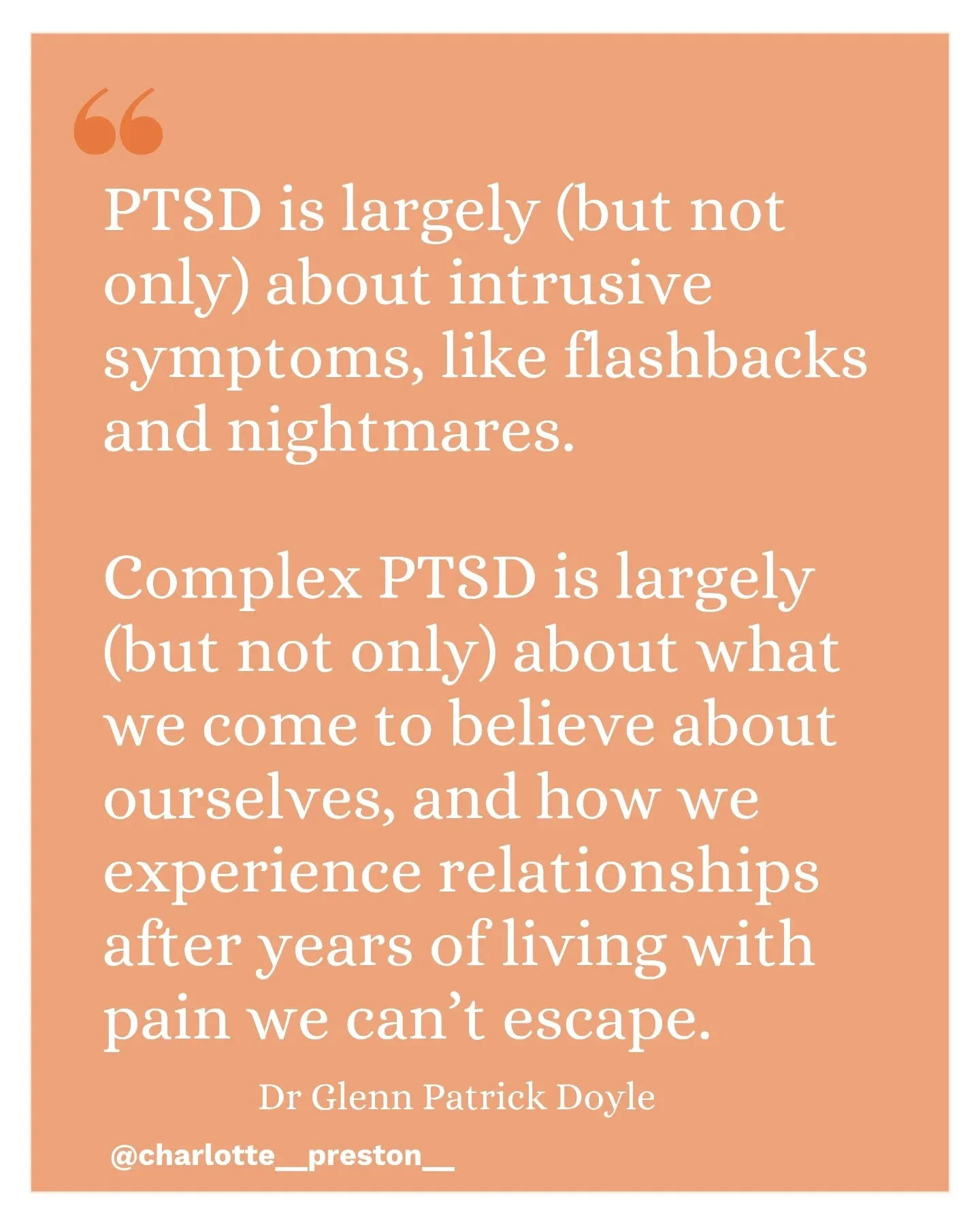 With CPTSD, it often isn&rsquo;t just&nbsp;what happened,  it&rsquo;s what we&rsquo;ve come to&nbsp;believe&nbsp;about ourselves, how relationships feel, who we&nbsp;live inside ourselves as. The shame. The strong fear of taking up space or expressin