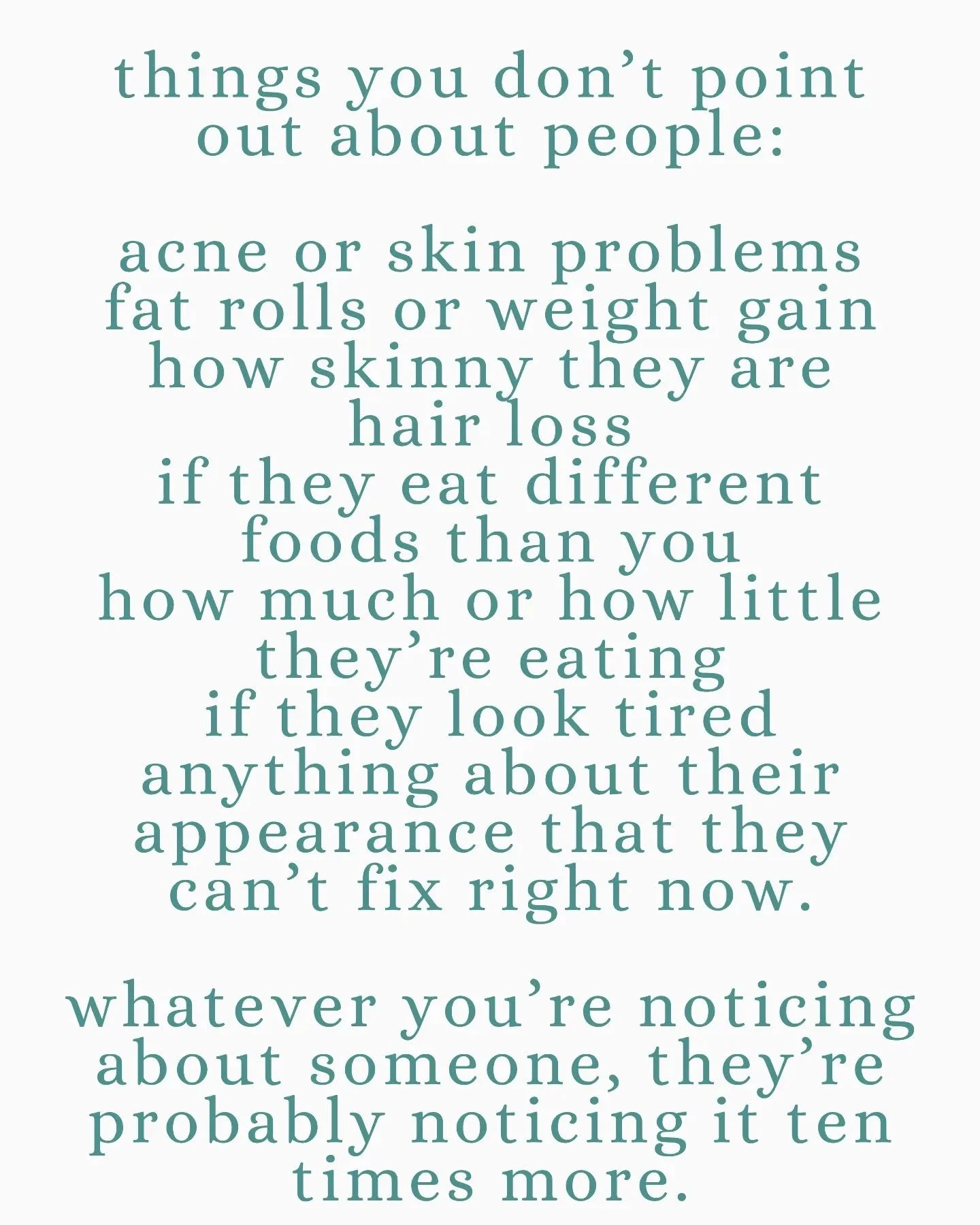 Important reminder, especially so for this time of year. Let's make it clear 🤍

Loved this post from @drwillcole