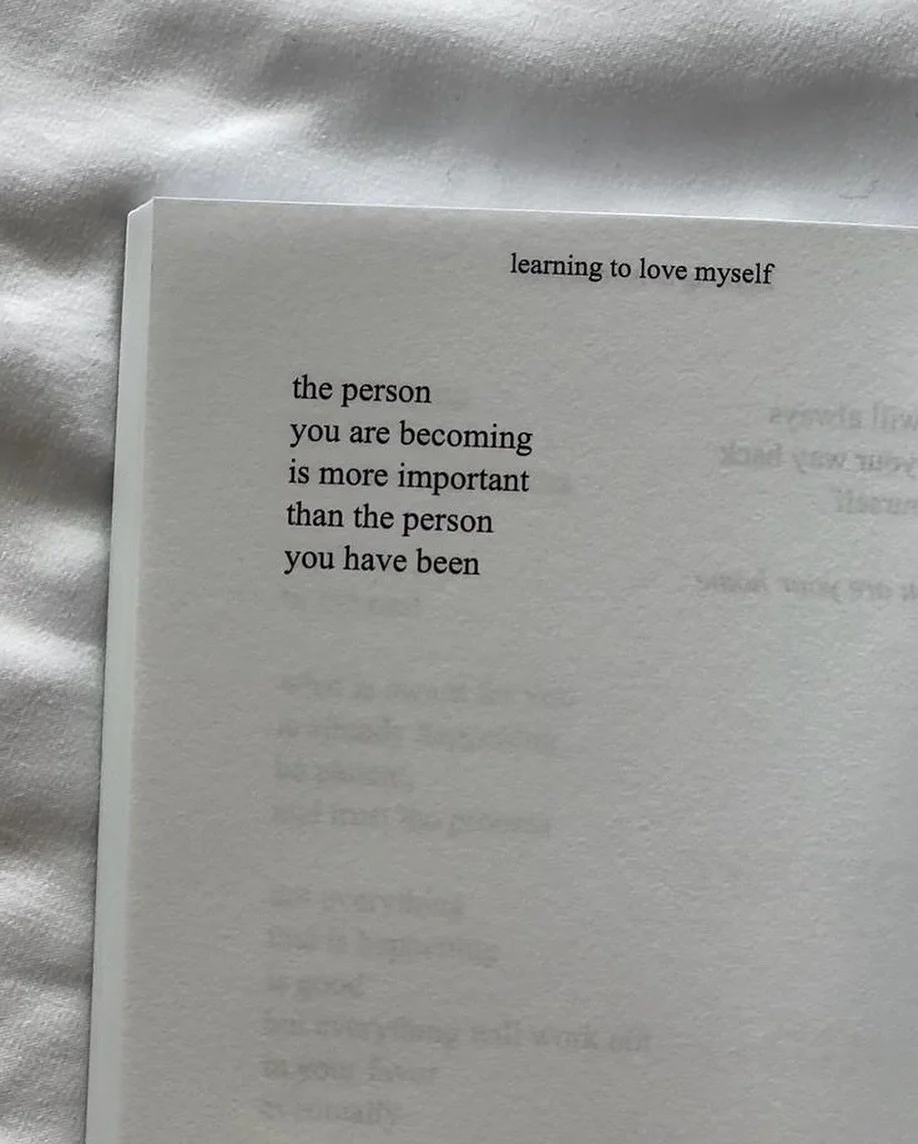 Everyday is an opportunity to change. 🤍

#growth #innerwork
