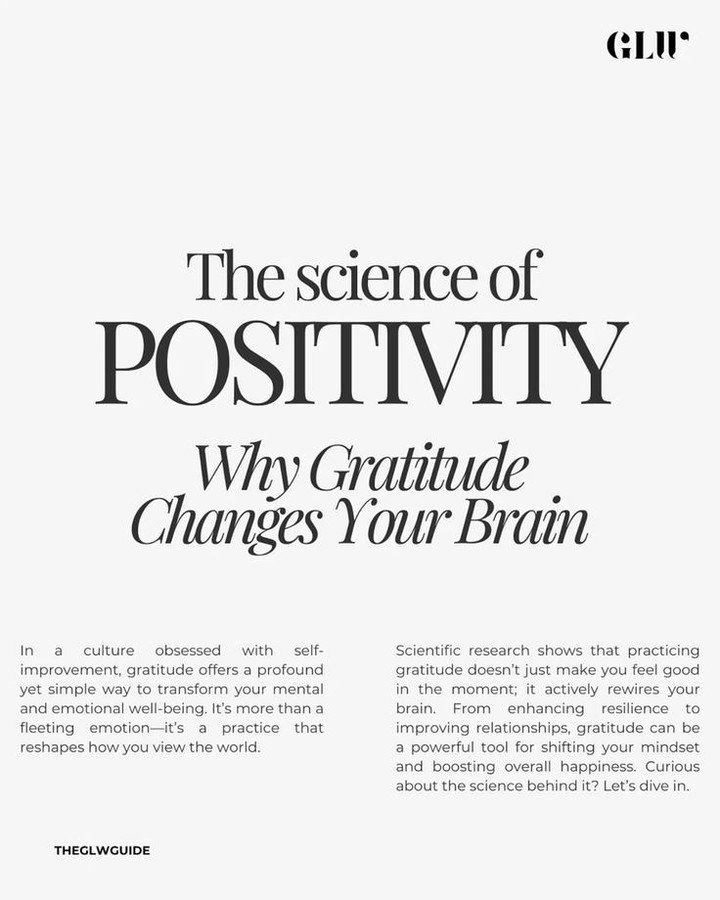 Gratitude isn&rsquo;t about pretending everything is good.

It&rsquo;s about teaching your brain to notice safety alongside challenge &mdash; and over time, that changes how you experience the world.

#brainhealth #neuroscience #emotionalwellbeing