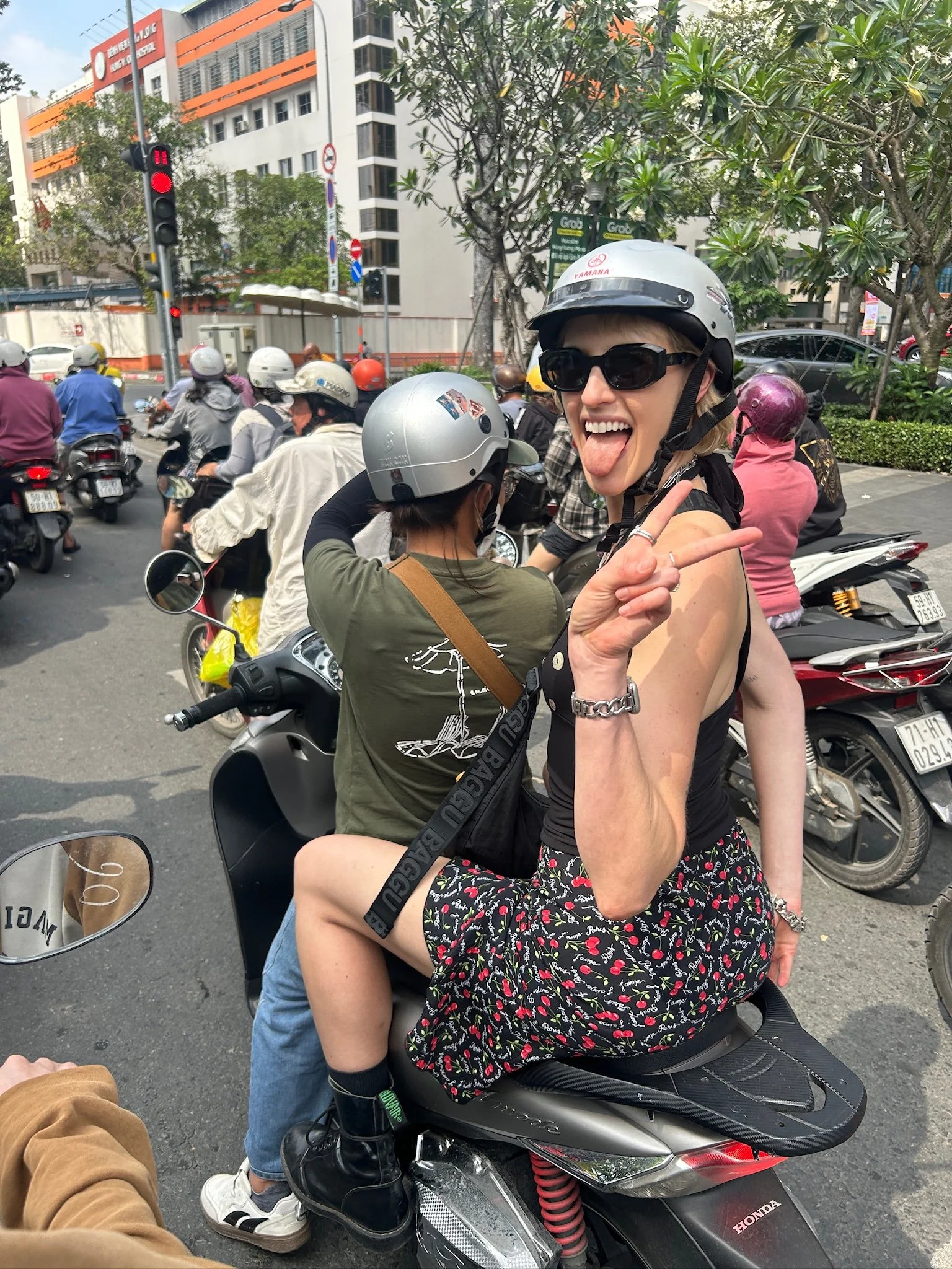 No more gripping the handlebars for dear life 🛵