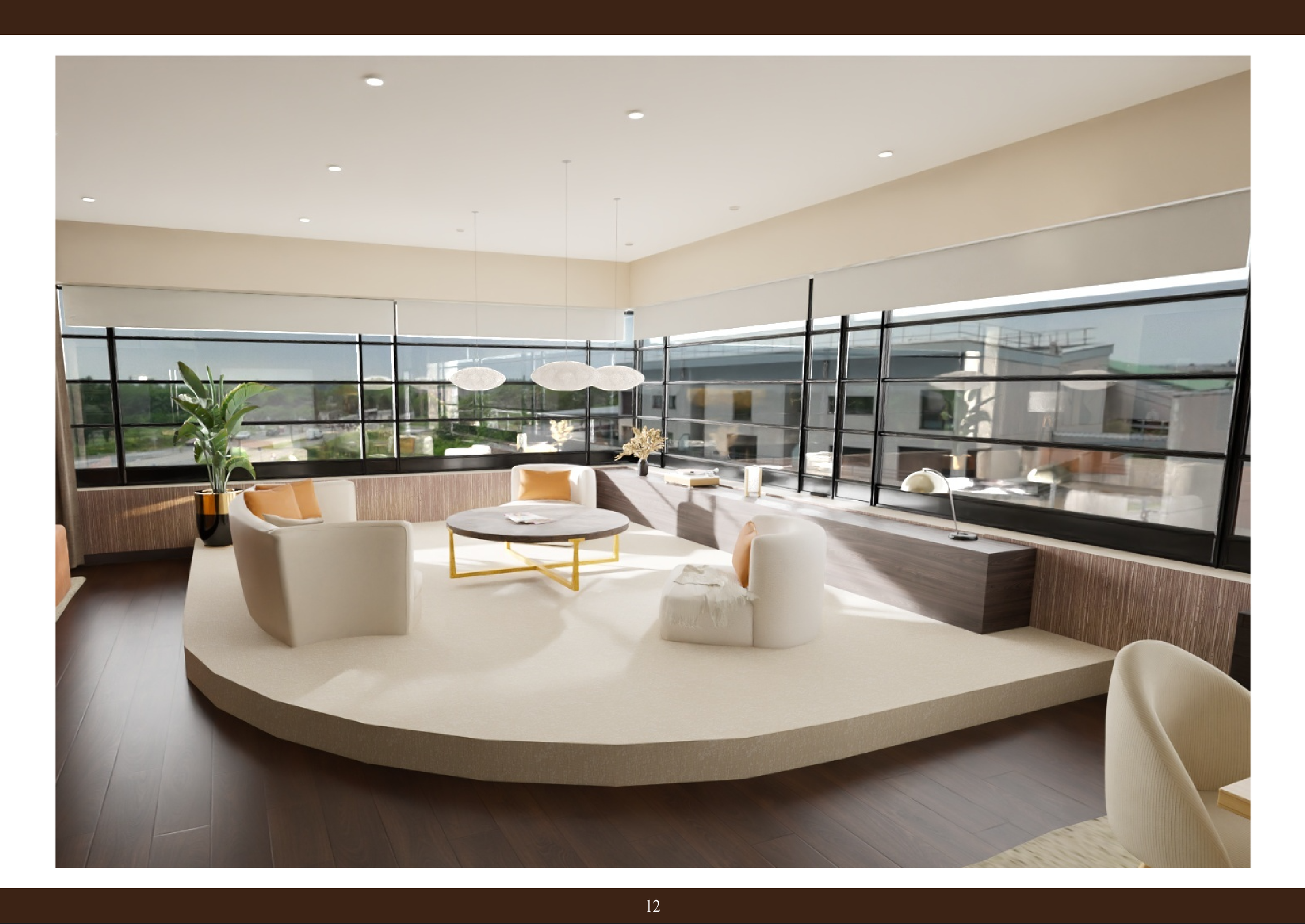 3D images living room