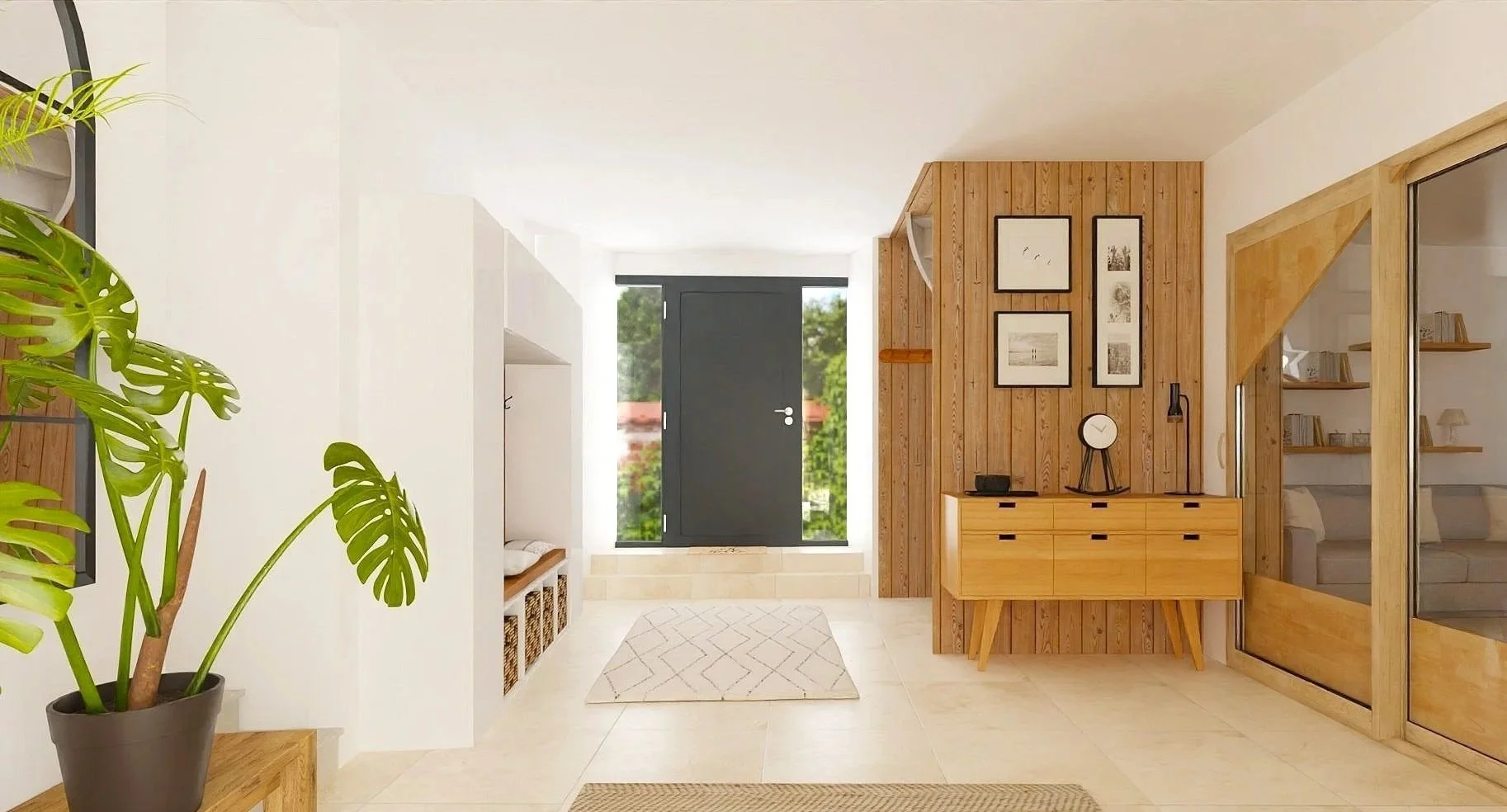 French Home Entrance