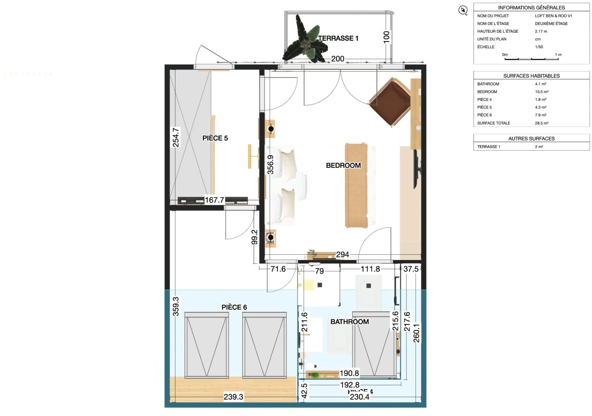 2D Floor plan