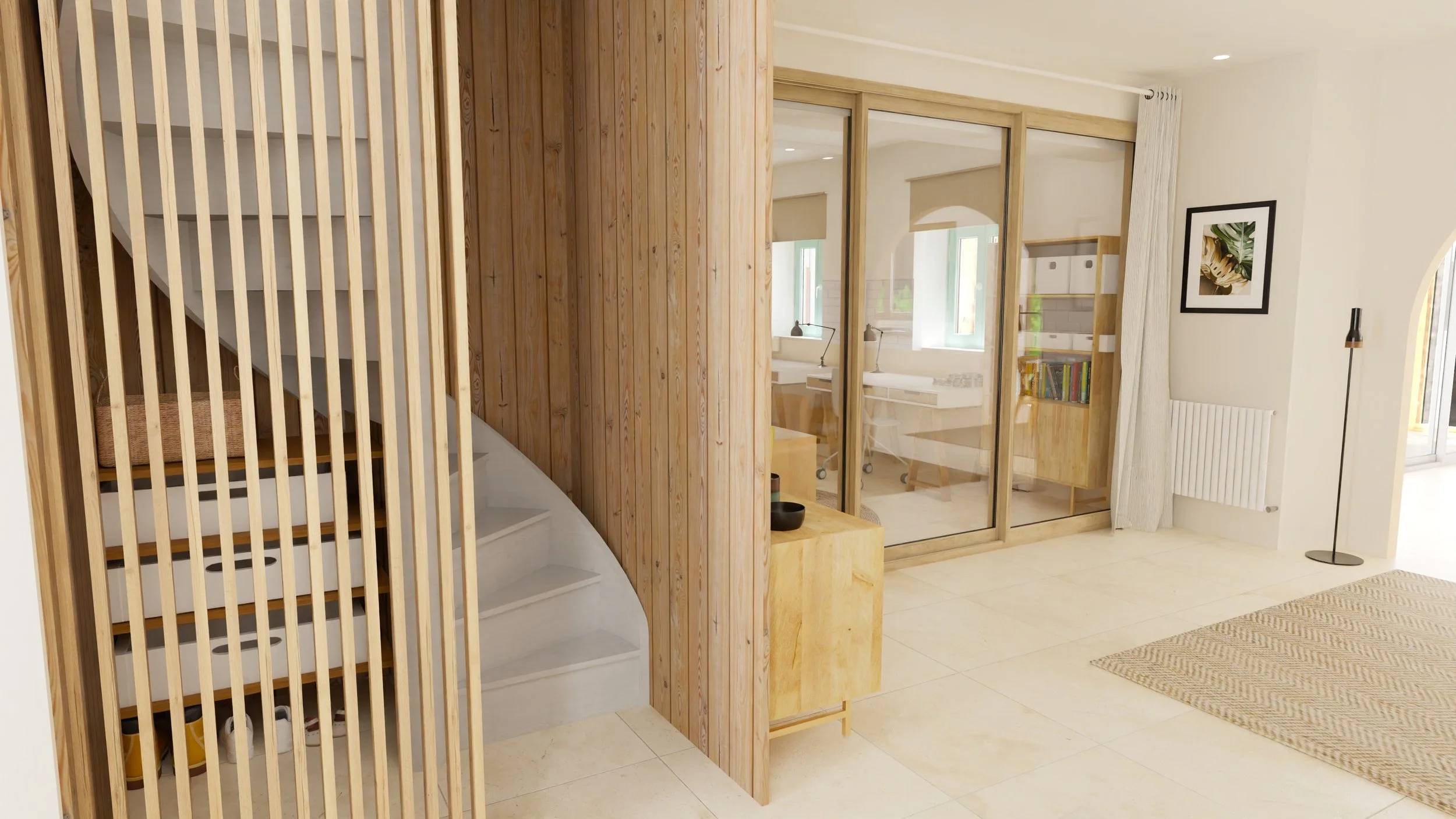 Under-stair storage