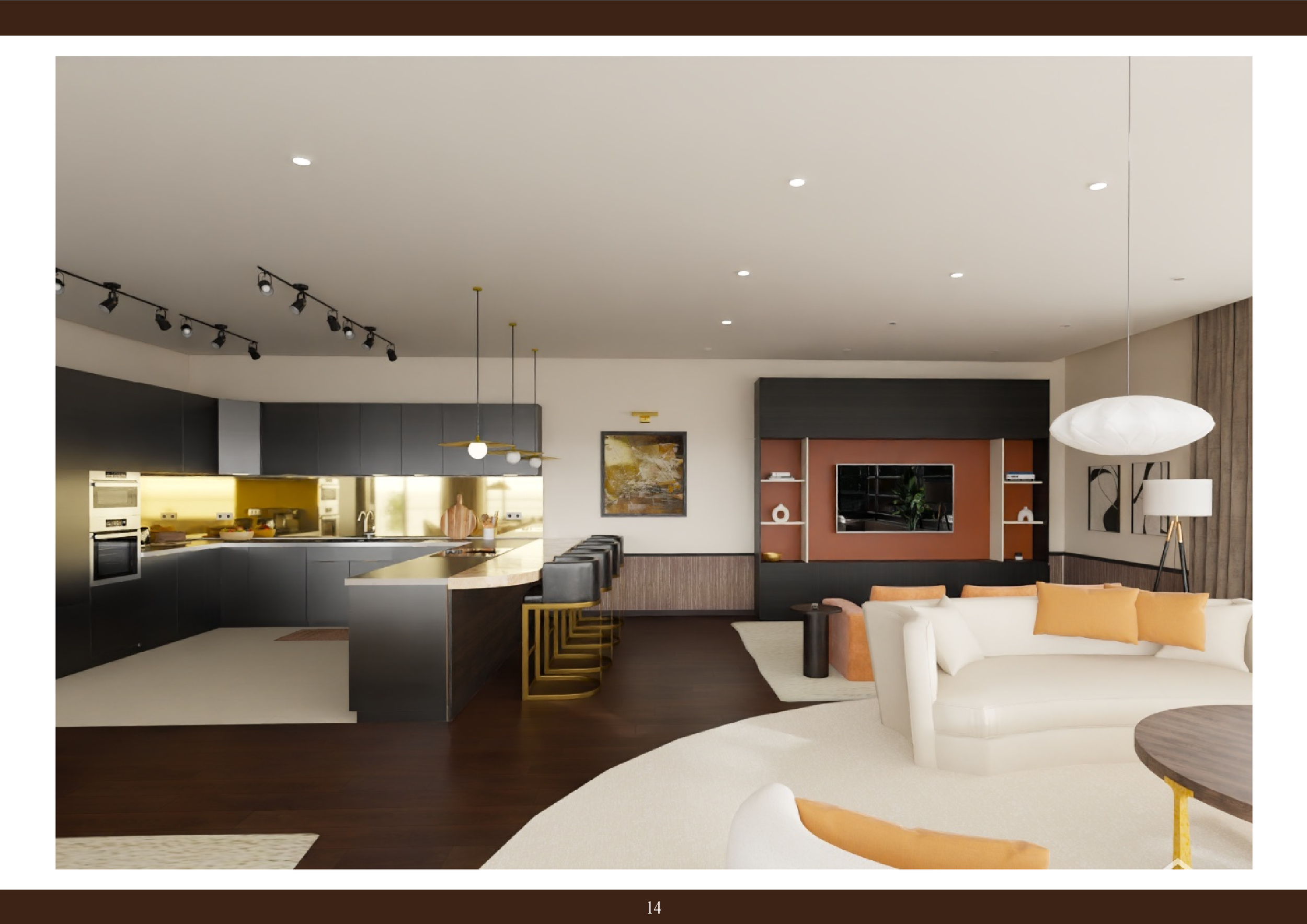 3D image kitchen