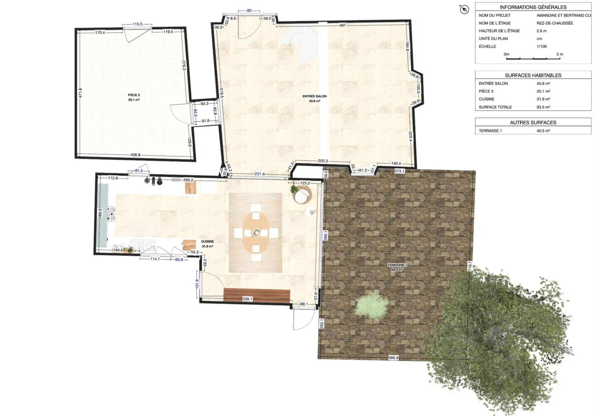 2D Floor Plan