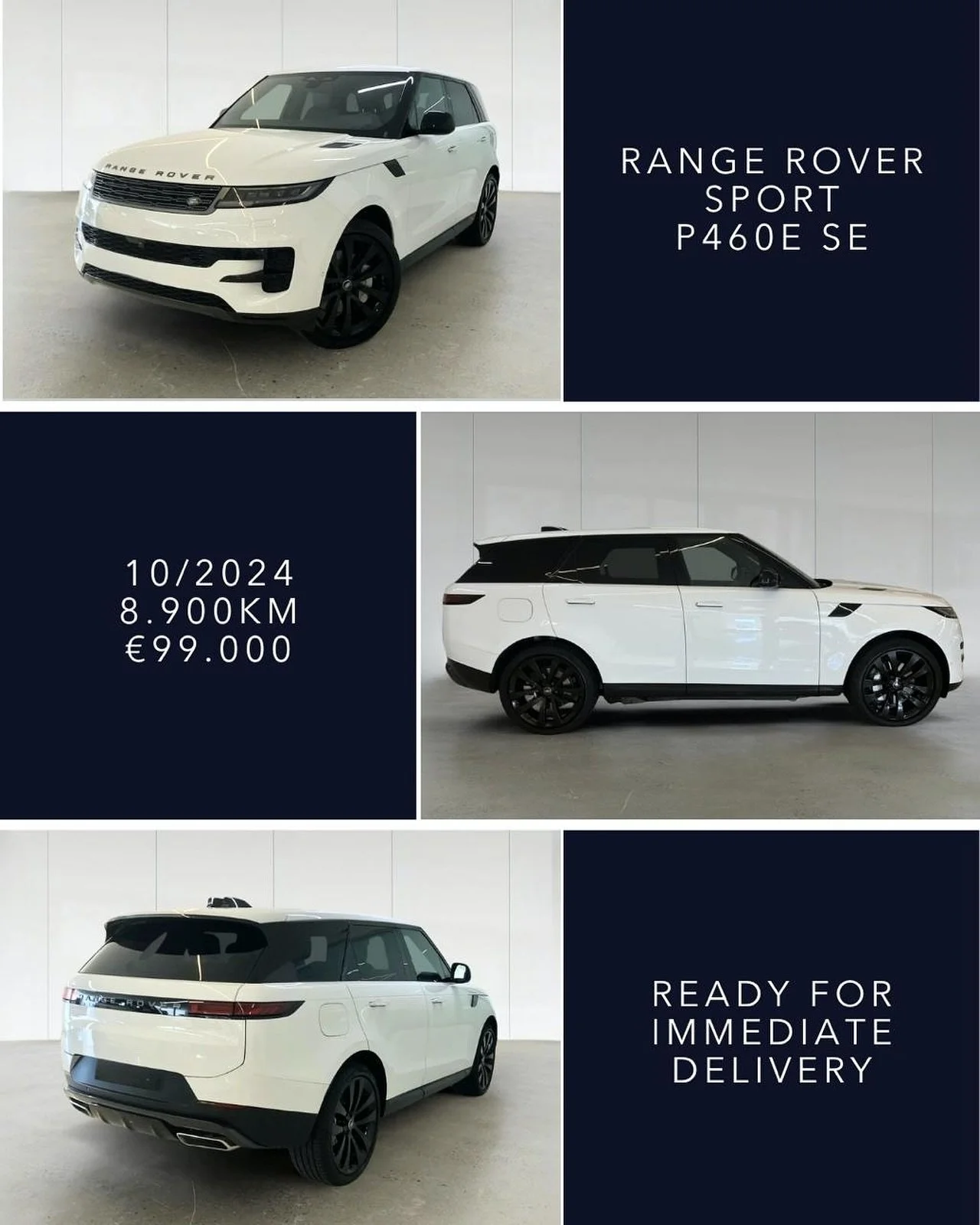 🇬🇧 Ready for immediate delivery - Range Rover Sport P460e SE, 10/2024, 8.900km, &euro;99.000. Fast &amp; Carefree delivery to your home with Spanish registration. Contact for more information +34678486817 / hello@islacarsibiza.com

🇪🇸 Entrega inm