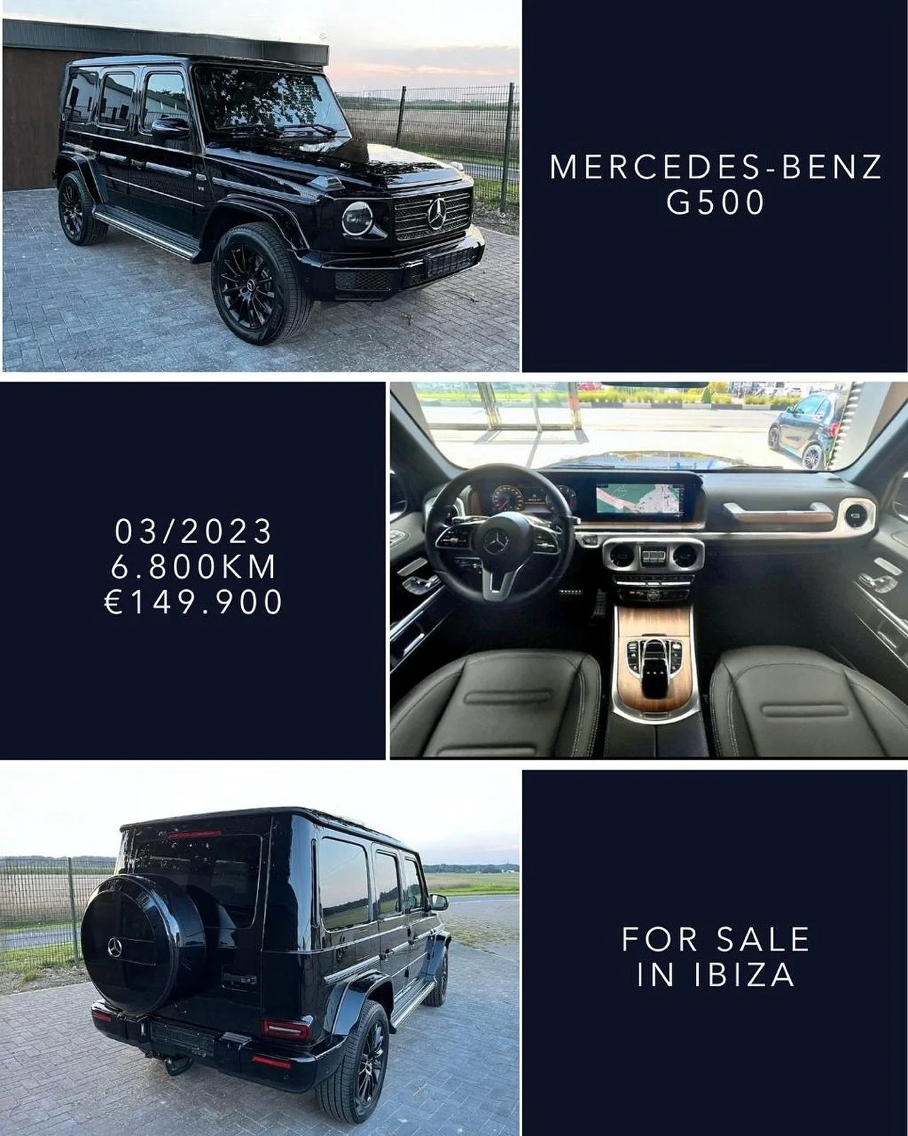 🇬🇧 FOR SALE IN IBIZA - Mercedes-Benz G500, 03/2023, 6.800km, &euro;159.000. In very good condition with the right options and Spanish registration. Contact for more information +34678486817 / hello@islacarsibiza.com

🇪🇸 SE VENDE EN IBIZA - Merced