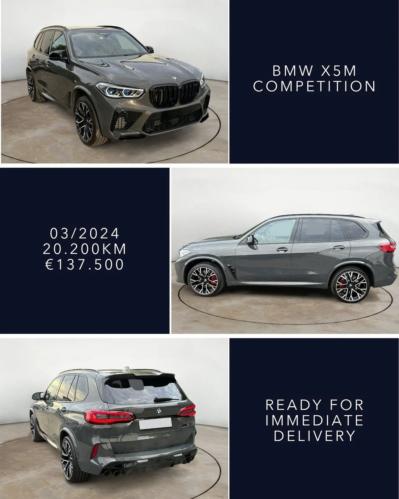 🇬🇧 Ready for immediate delivery - BMW X5M Competition, 03/2024, 20.200km, &euro;137.500. Fast &amp; Carefree delivery to your home with Spanish registration. Contact for more information +34678486817 / hello@islacarsibiza.com

🇪🇸 Entrega inmediat