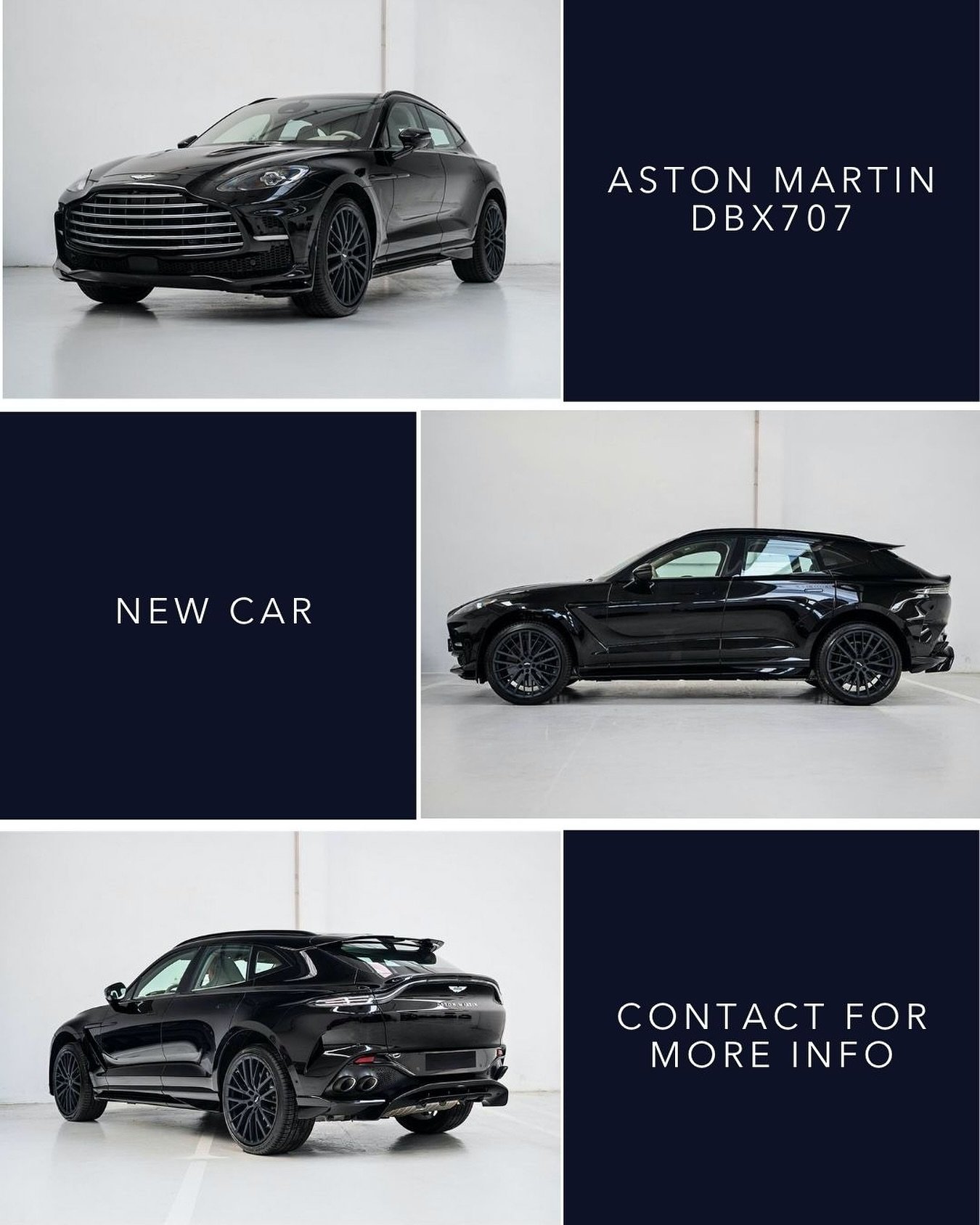 🇬🇧 New Aston Martin DBX707 - Power and luxury in their purest form. The DBX707 is the most powerful and exclusive version in Aston Martin&rsquo;s SUV range, combining the brand&rsquo;s signature luxury with exceptional performance. Designed for tho