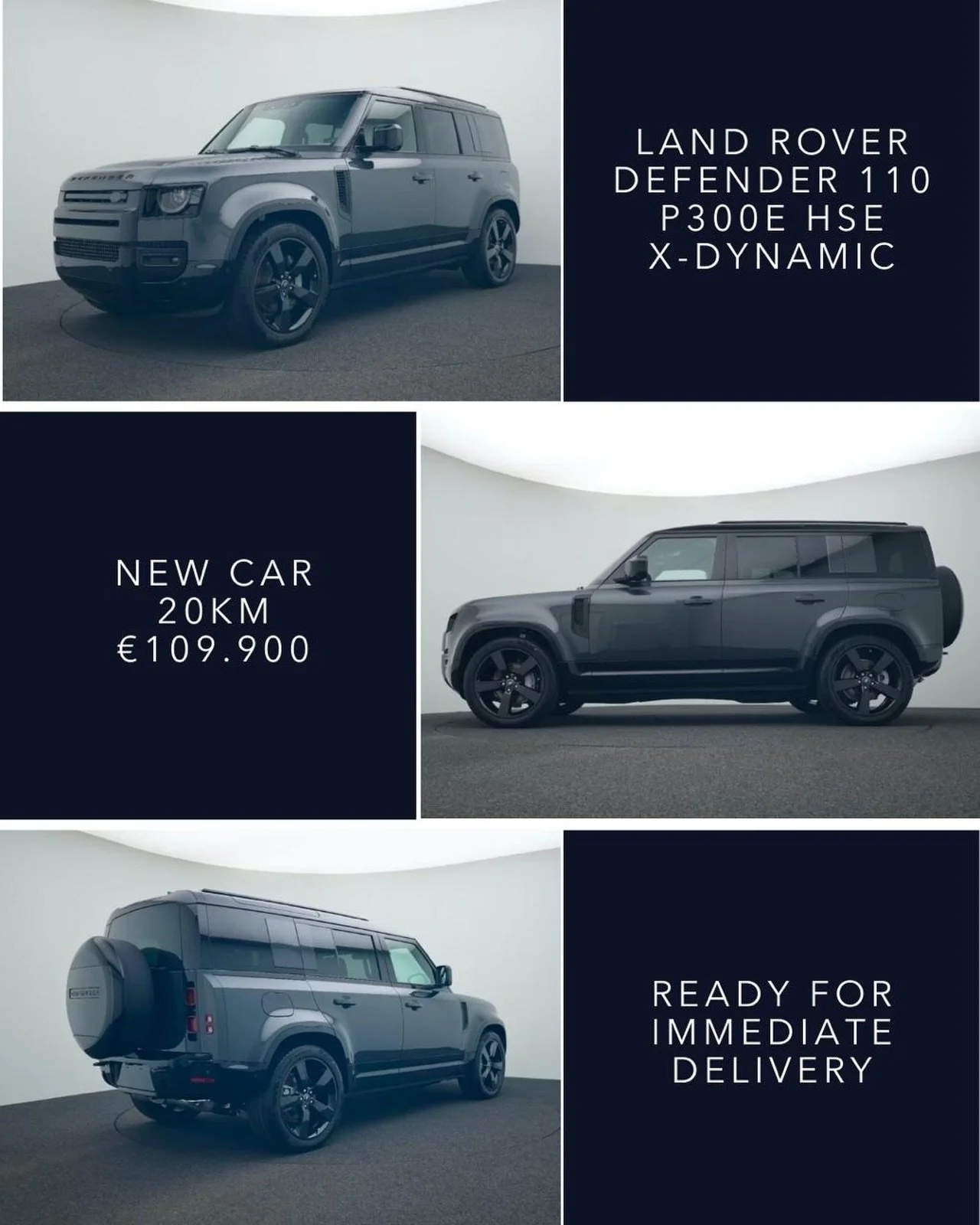 🇬🇧 Ready for immediate delivery - Land Rover Defender 110 P300e HSE X-Dynamic, New Car, 20km, &euro;109.900. Fast &amp; Carefree delivery to your home with Spanish registration. Contact for more information +34678486817 / hello@islacarsibiza.com

?