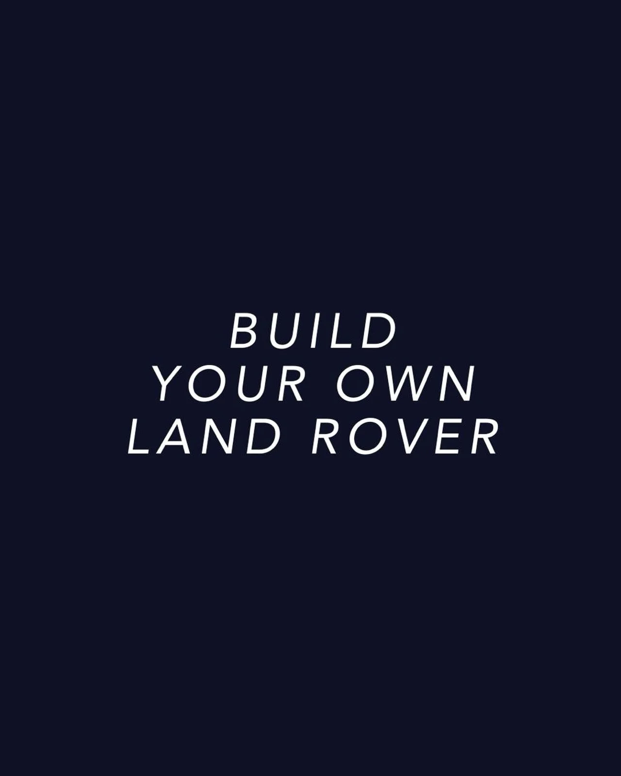 🇬🇧 Looking for a new Defender, Range Rover or Range Rover Sport built exactly the way you want it? Create your own configuration and share it with us for a tailored proposal. We deliver newly built vehicles with Spanish registration within approxim