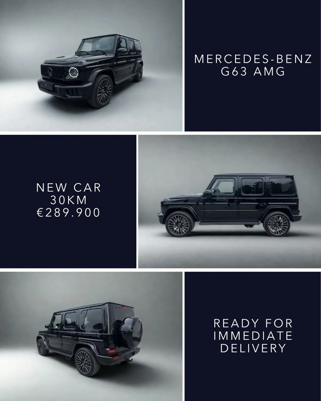🇬🇧 NEW MERCEDES-BENZ G63 AMG, No waiting list. No long delivery times. Available for immediate delivery on Spanish plates. Obsidian Black with Superior Interior. AMG Night Package, AMG Performance Package, Rear Seat Entertainment System Plus, Burme