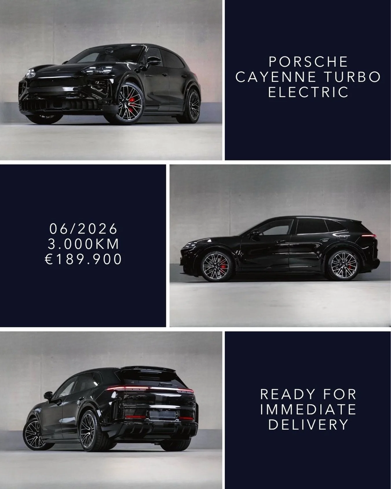 🇬🇧 PORSCHE CAYENNE TURBO ELECTRIC - The new generation of Porsche performance has arrived. With 1.156hp, fully electric power and Porsche&rsquo;s latest performance technology, this Cayenne Turbo Electric introduces a new chapter in the Cayenne ran