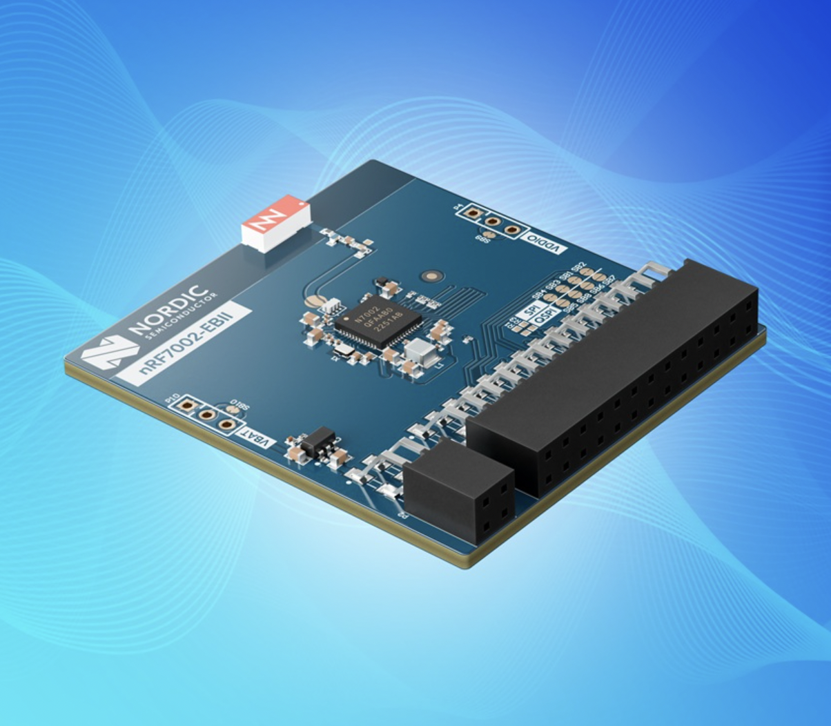 노르딕 세미컨덕터, 와이파이 6 기반 IoT 구현하는 nRF7002 플러그인 보드 발표