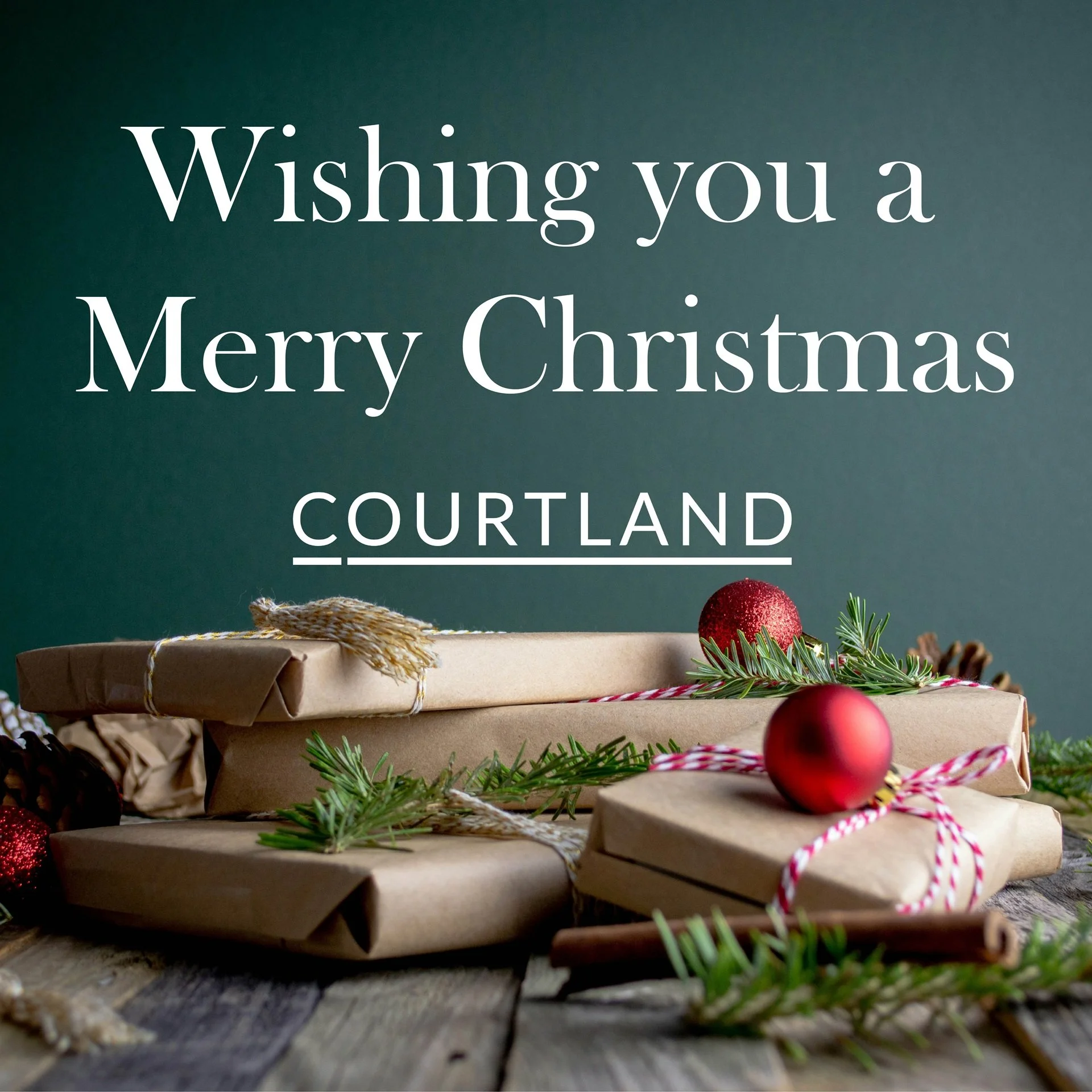 Wishing you and your family a very Merry Christmas from all of us at Courtland. 🎄
Thank you for trusting us with your outdoor spaces this year &mdash; we hope your holidays are filled with warmth, rest, and time with the people who matter most.

#Co
