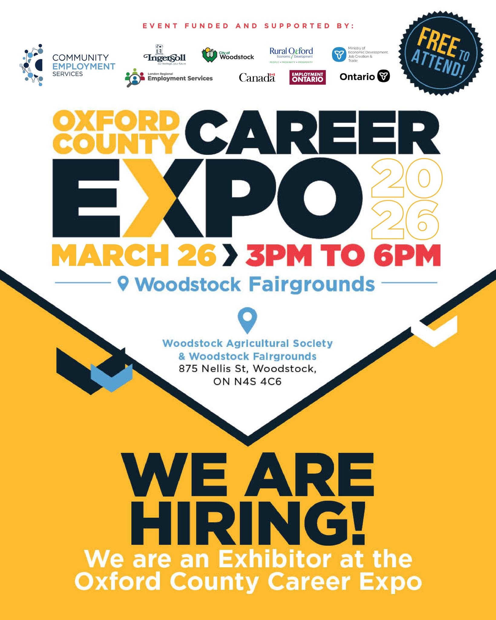 We&rsquo;re hiring!

Next week, Courtland Landscape &amp; Grounds will be at the Oxford County Career Expo on March 26 from 3PM&ndash;6PM at the Woodstock Fairgrounds.

If you&rsquo;re looking for an opportunity to join a team that takes pride in cre