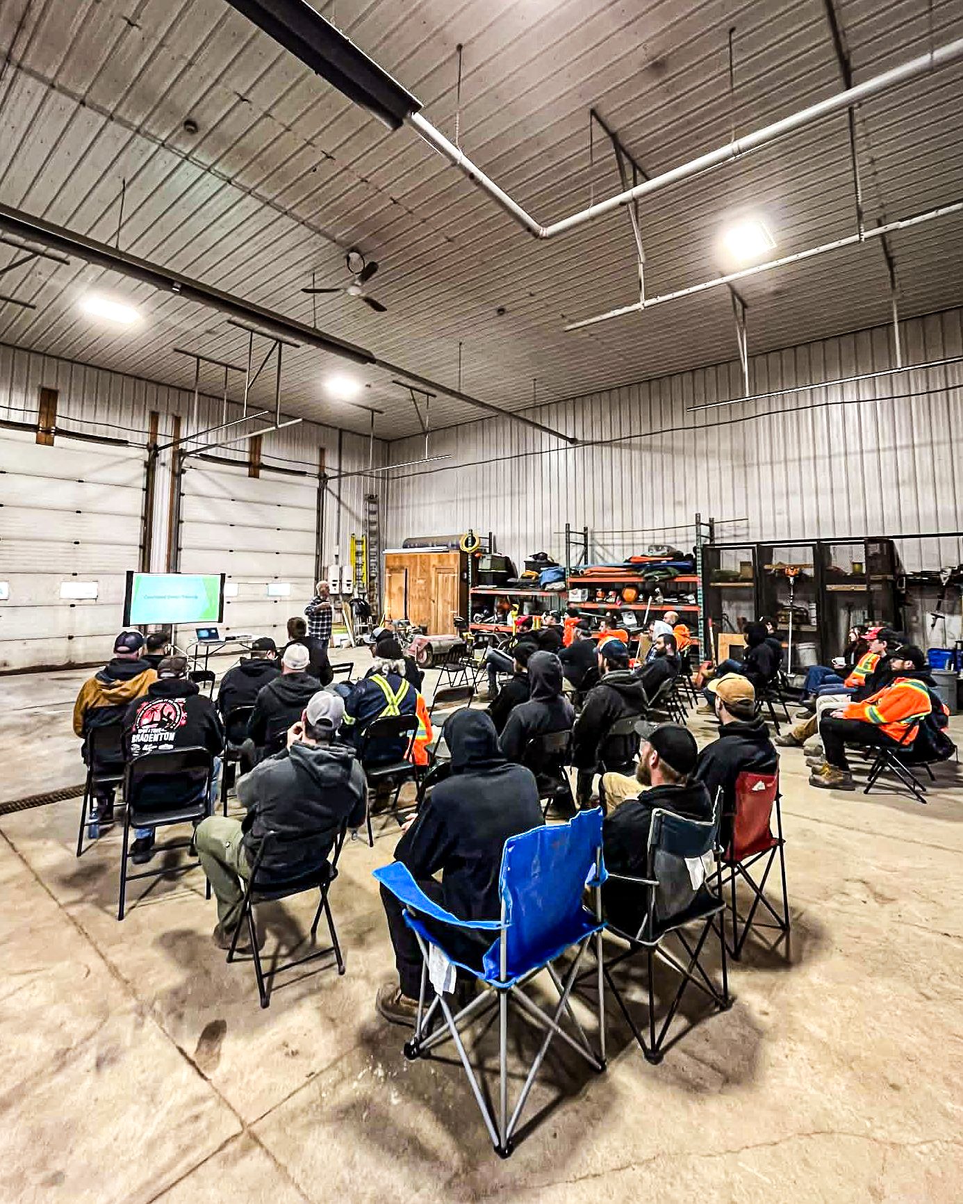 Every spring, we take time to sharpen our skills and start the season strong.

Our annual driver training with Bud Kneller from Frontline Commercial Vehicle Solutions is an important part of making sure our team is prepared, informed, and ready to hi
