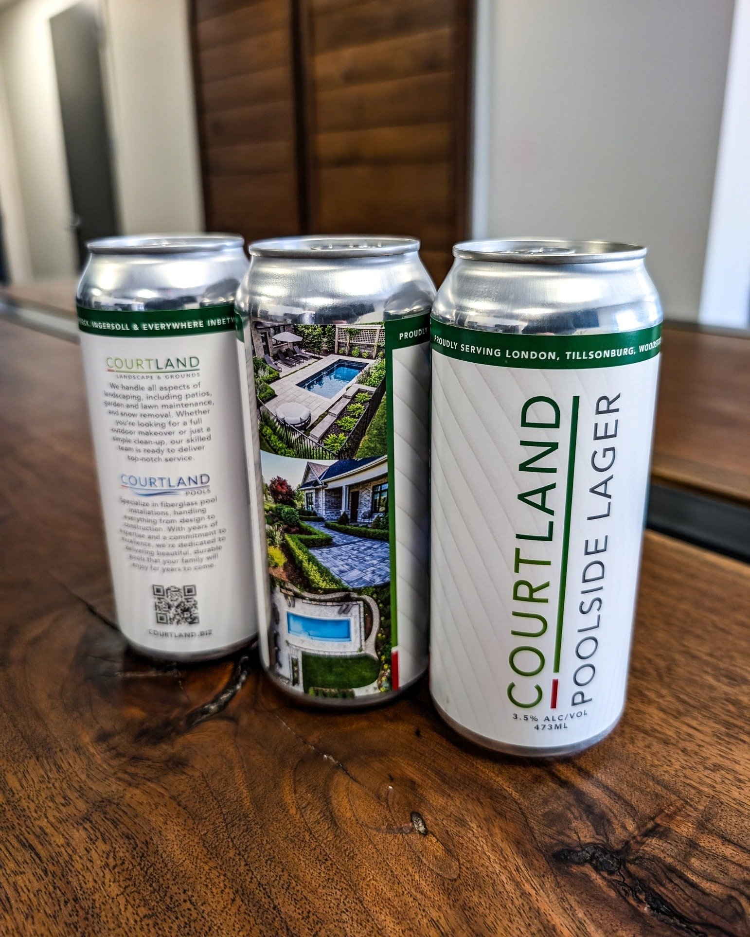 Courtland Poolside Lager 🍻

Heading into the long weekend, we figured it was the perfect time to show off something fun.

We had another batch of custom Courtland beers made by @drinkpowerhouse, this time featuring Courtland Poolside Lager.

They&rs