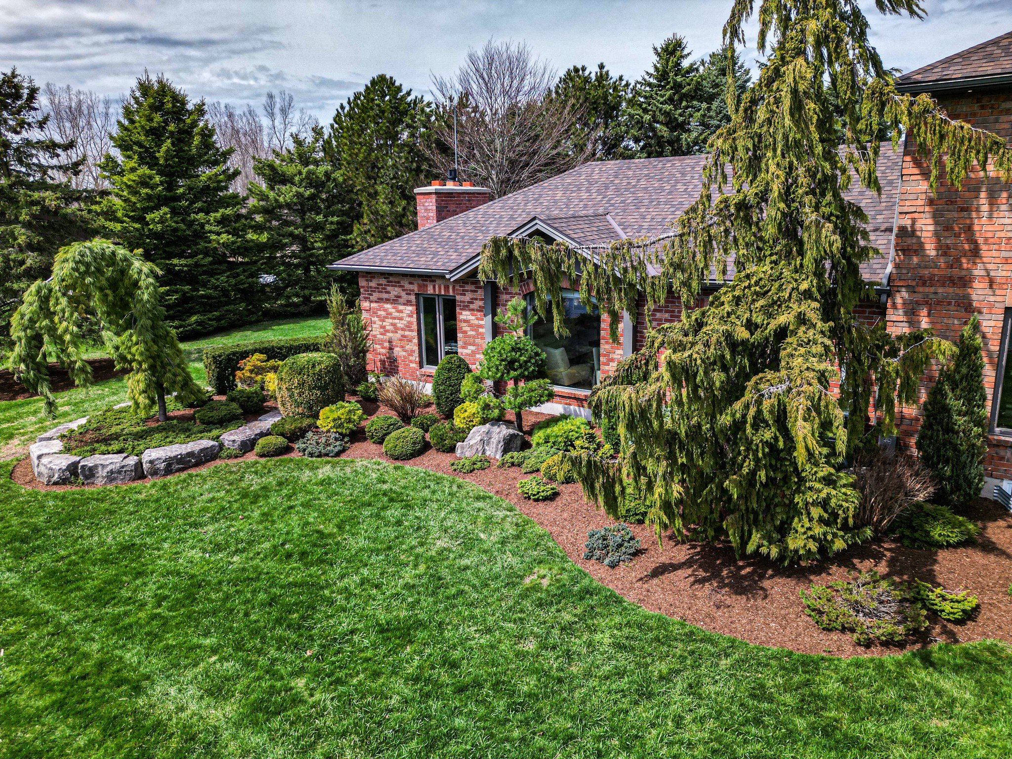 A fresh spring clean-up can make a big difference.

Our team cleaned up the garden beds, added fresh mulch, and helped bring this property back to life for the season. A clean edge, fresh beds, and a little attention to detail go a long way.

Ready f