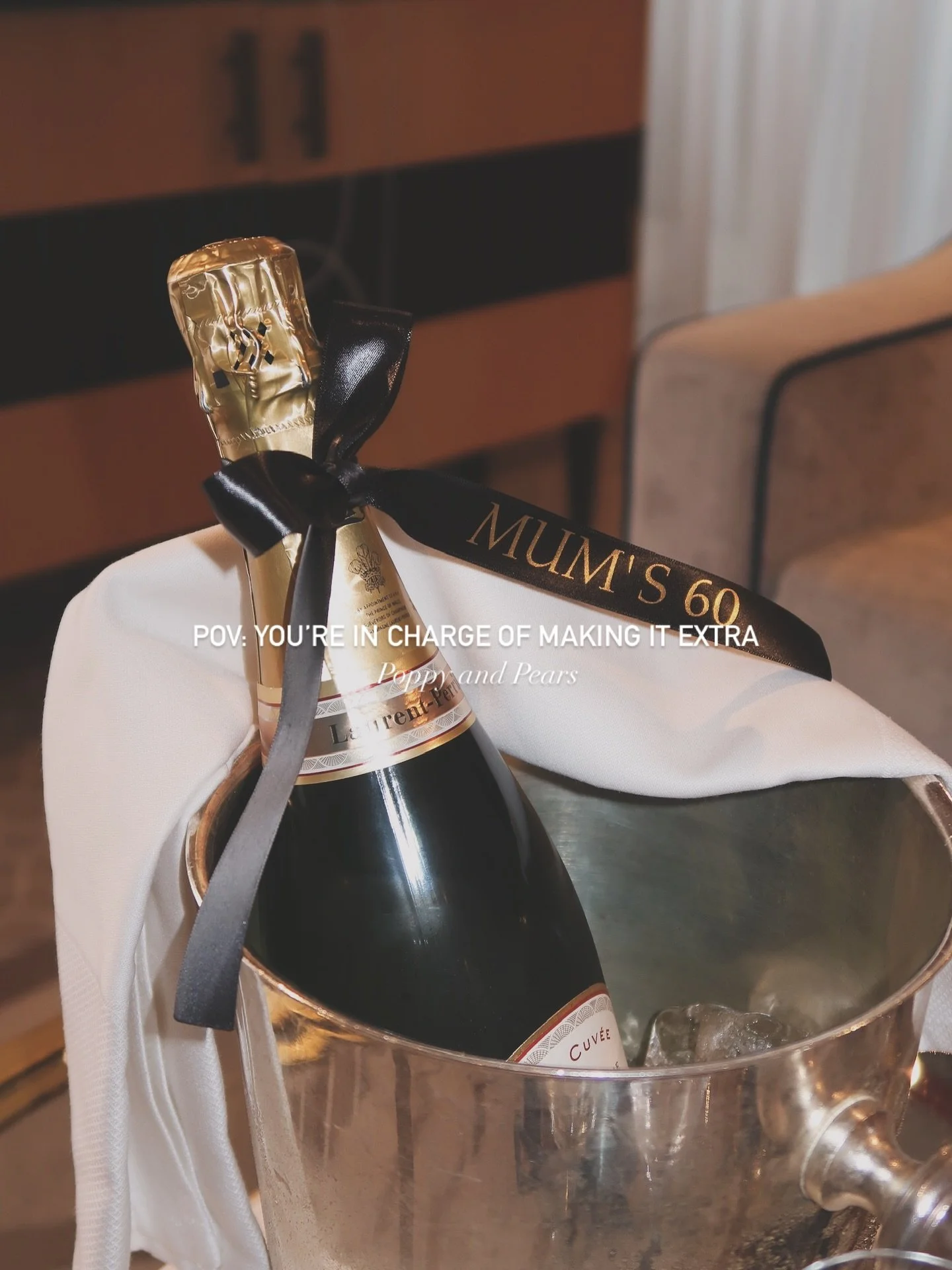 ✨ Add a touch of luxe to your next celebration ✨

Whether it&rsquo;s a 60th, a hen do, or your wedding morning, our bespoke satin ribbon bows elevate your fizz with a personal twist.

💌 Custom names or messages
🎀 Hand-tied elegance
🍾 Perfect for g