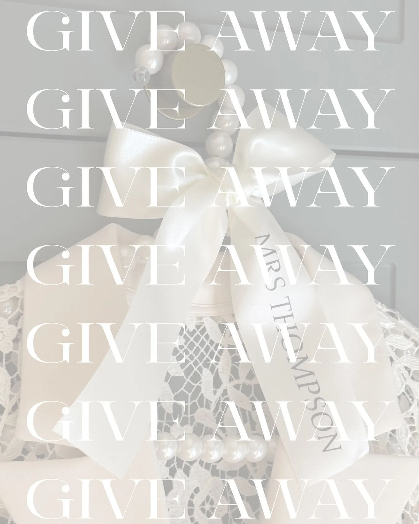 ✨ GIVEAWAY TIME! ✨

To celebrate the launch of our brand new &lsquo;Wedding Party Collection&rsquo; we are giving one lucky winner the full set! Think personalised hanger ribbons for the bride, bridesmaids, flower girls, mother of the brides &amp; gr