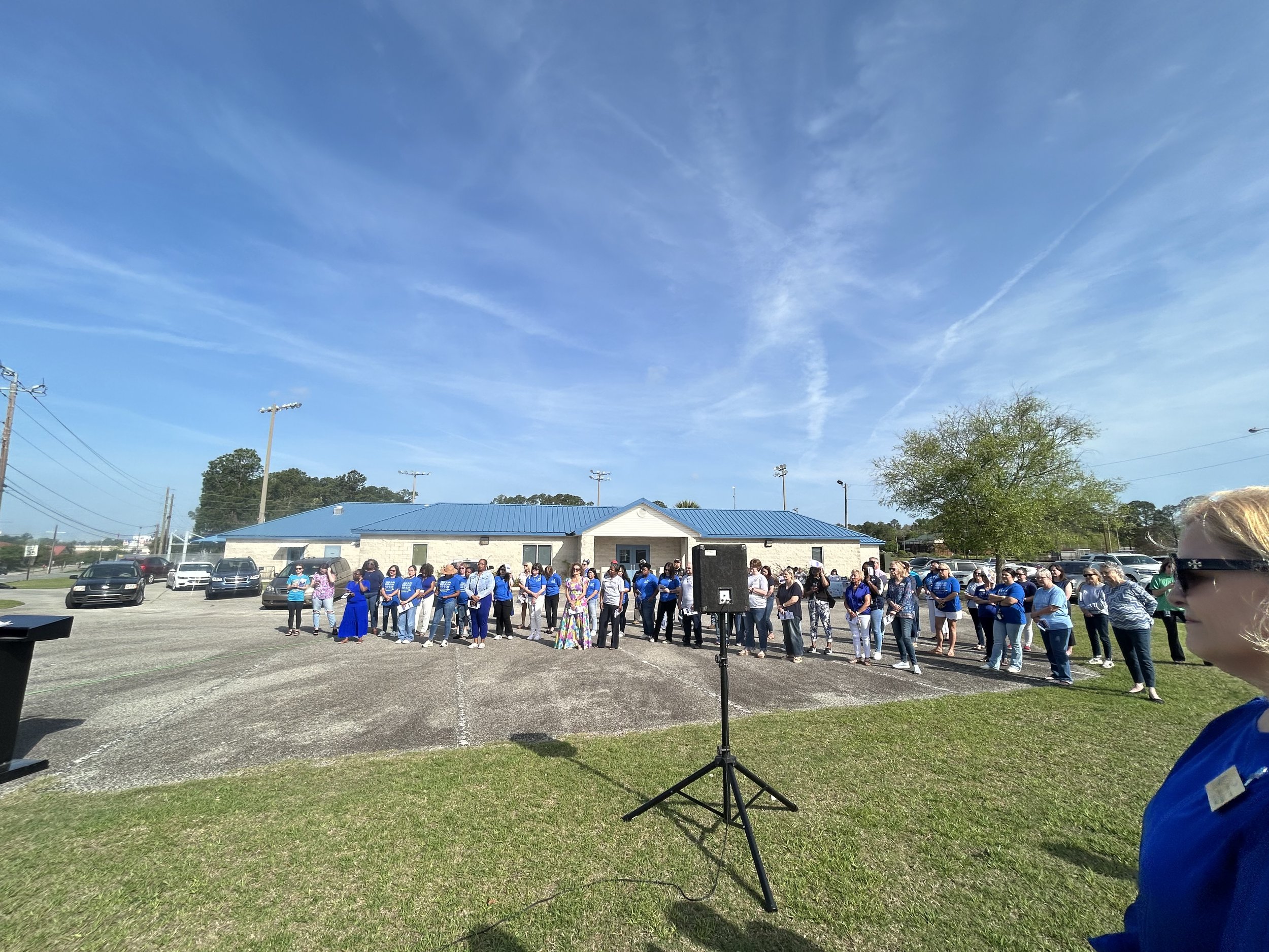 April 4, 2025; Voice for All Children Pinwheel Ceremony in Tifton, Georgia where 582 Pinwheels were placed to represent the abused children in the greater Tift County area.