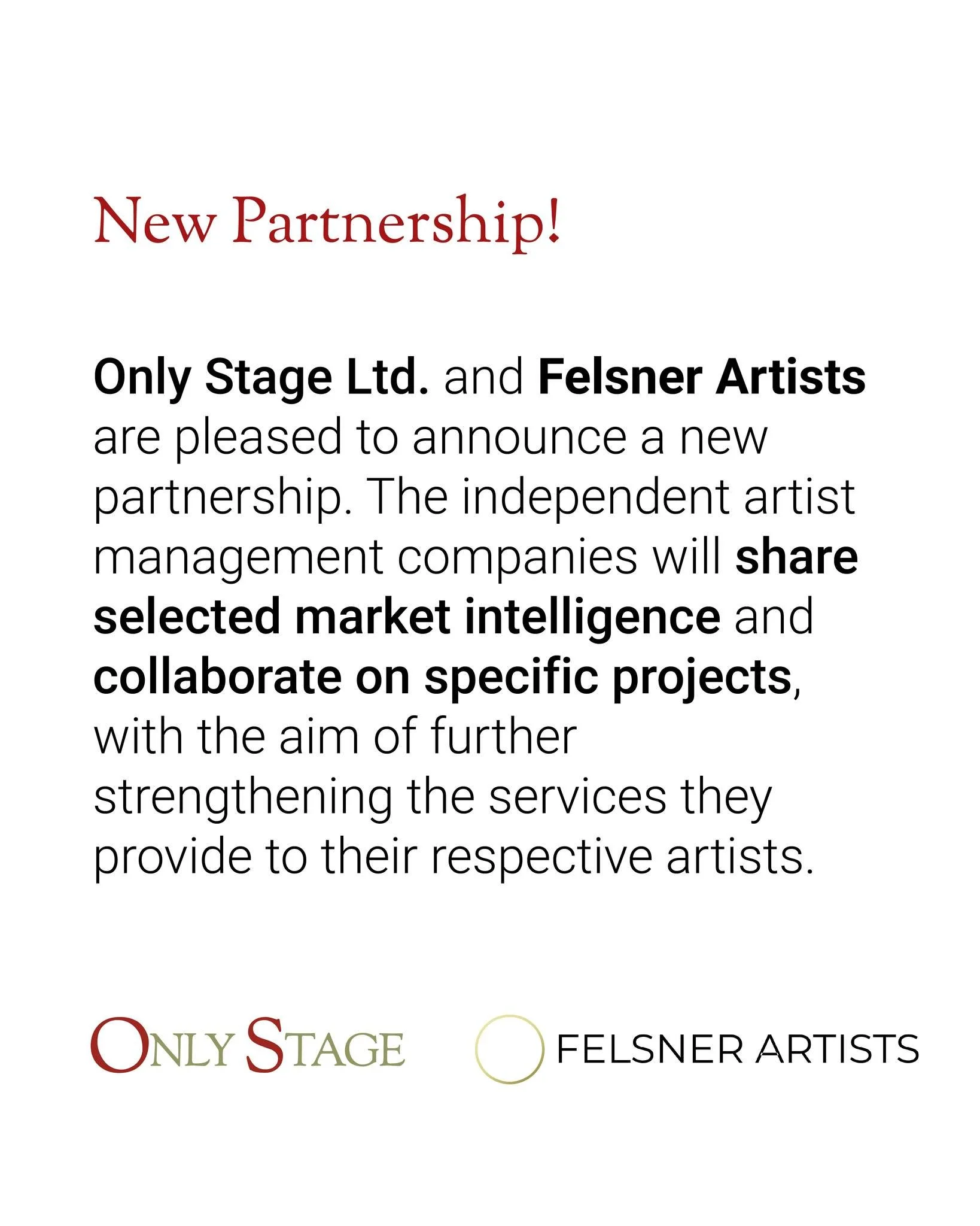 Felsner Artists Forms Independent  Agencies Partnership 