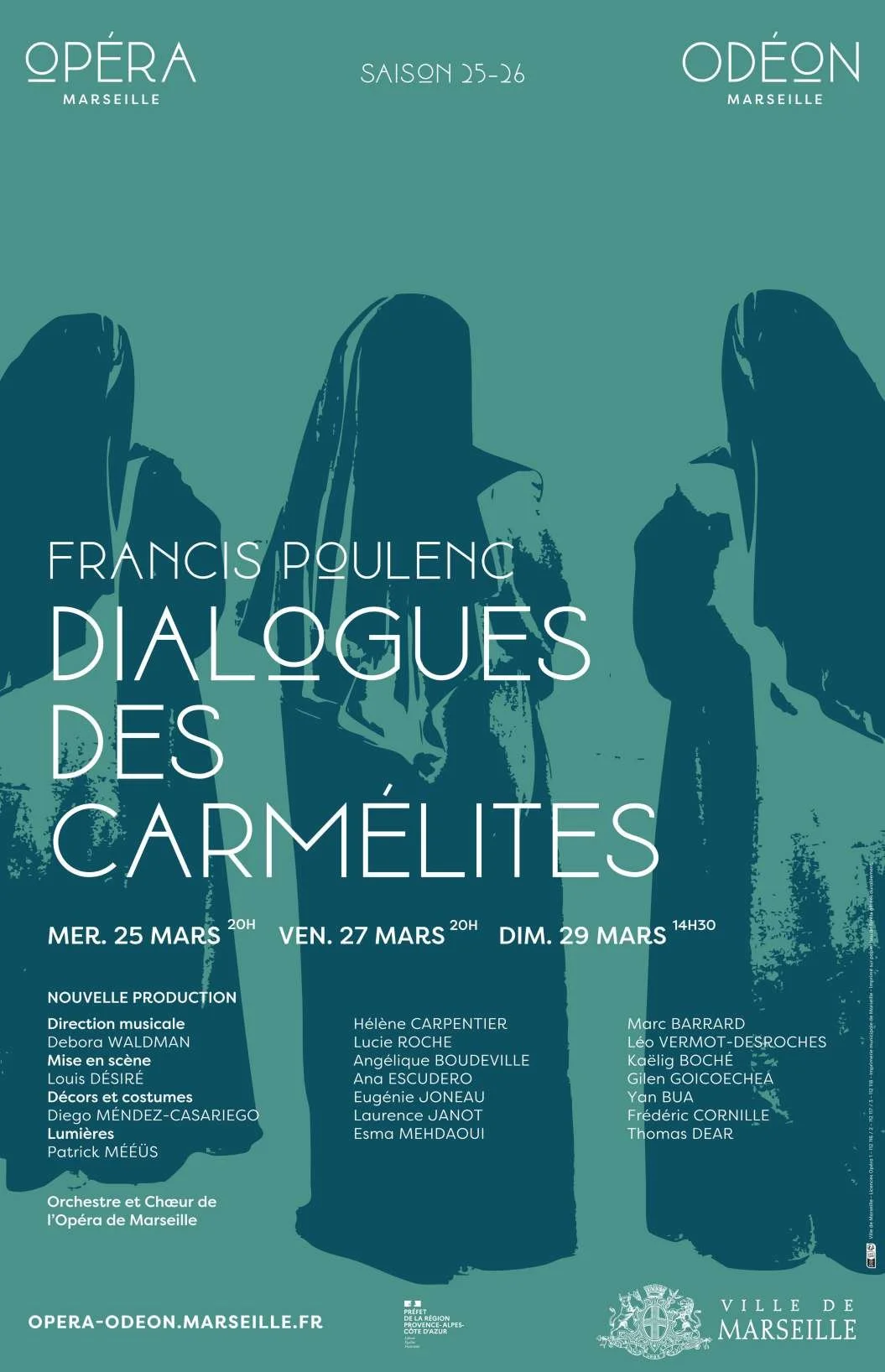 Waldman Conducts Dialogues des Carmélites