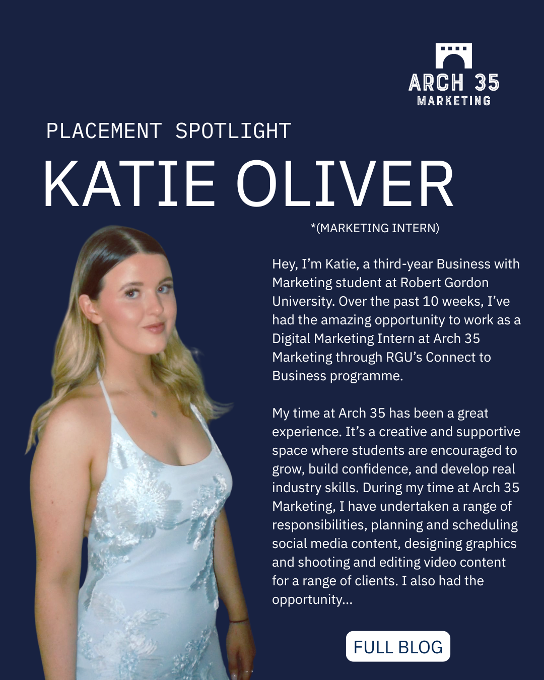 Katie Oliver: Placement Spotlight