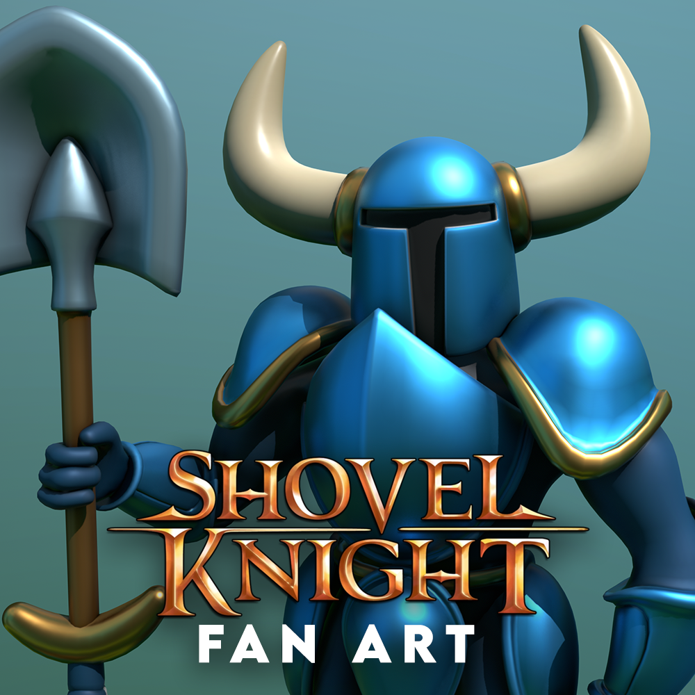 Additional ArtStation Work — Shovel Knight fan art