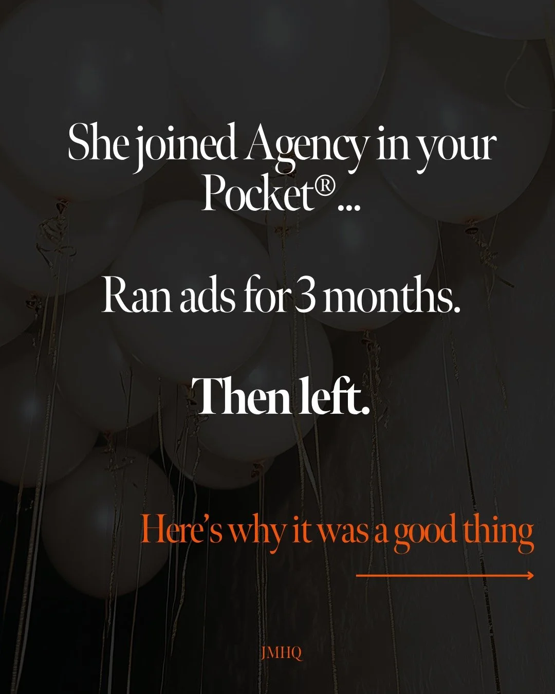 This is the bit people don&rsquo;t talk about enough.

Ads aren&rsquo;t just about &ldquo;getting sales&rdquo; or "getting sign ups".
They&rsquo;re about getting answers &mdash; and getting them fast, before you torch months of time or mone