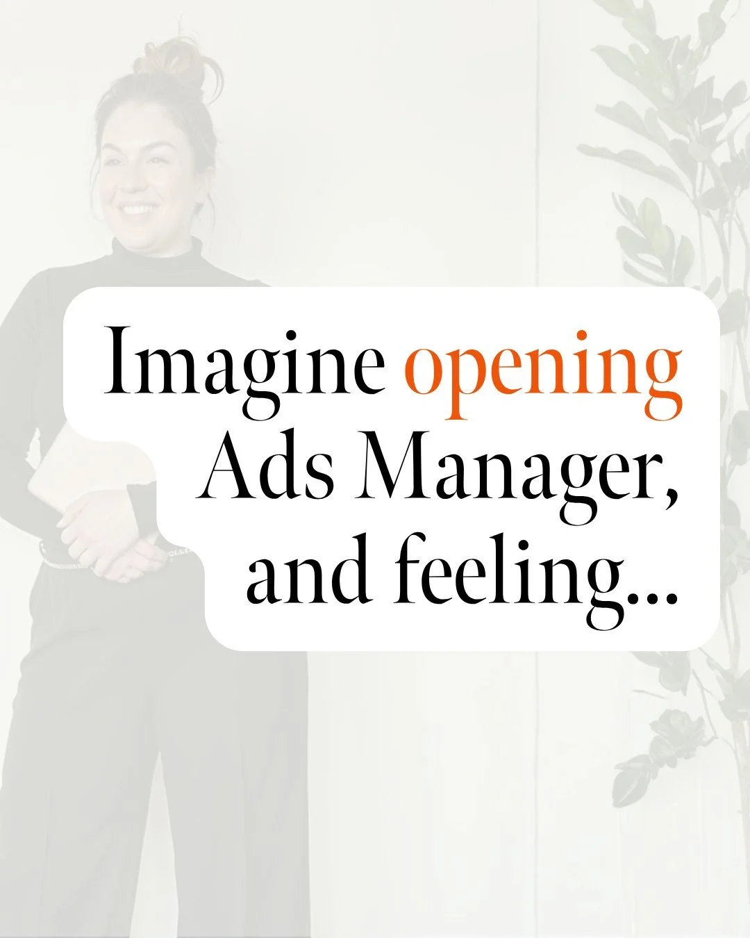 No dread. No pit in the stomach. No bracing yourself for bad news.

Just a quick look at the numbers. A sense of what's happening. And then getting on with your day.

That's what this is supposed to feel like.

Right now, your ads are this weight you