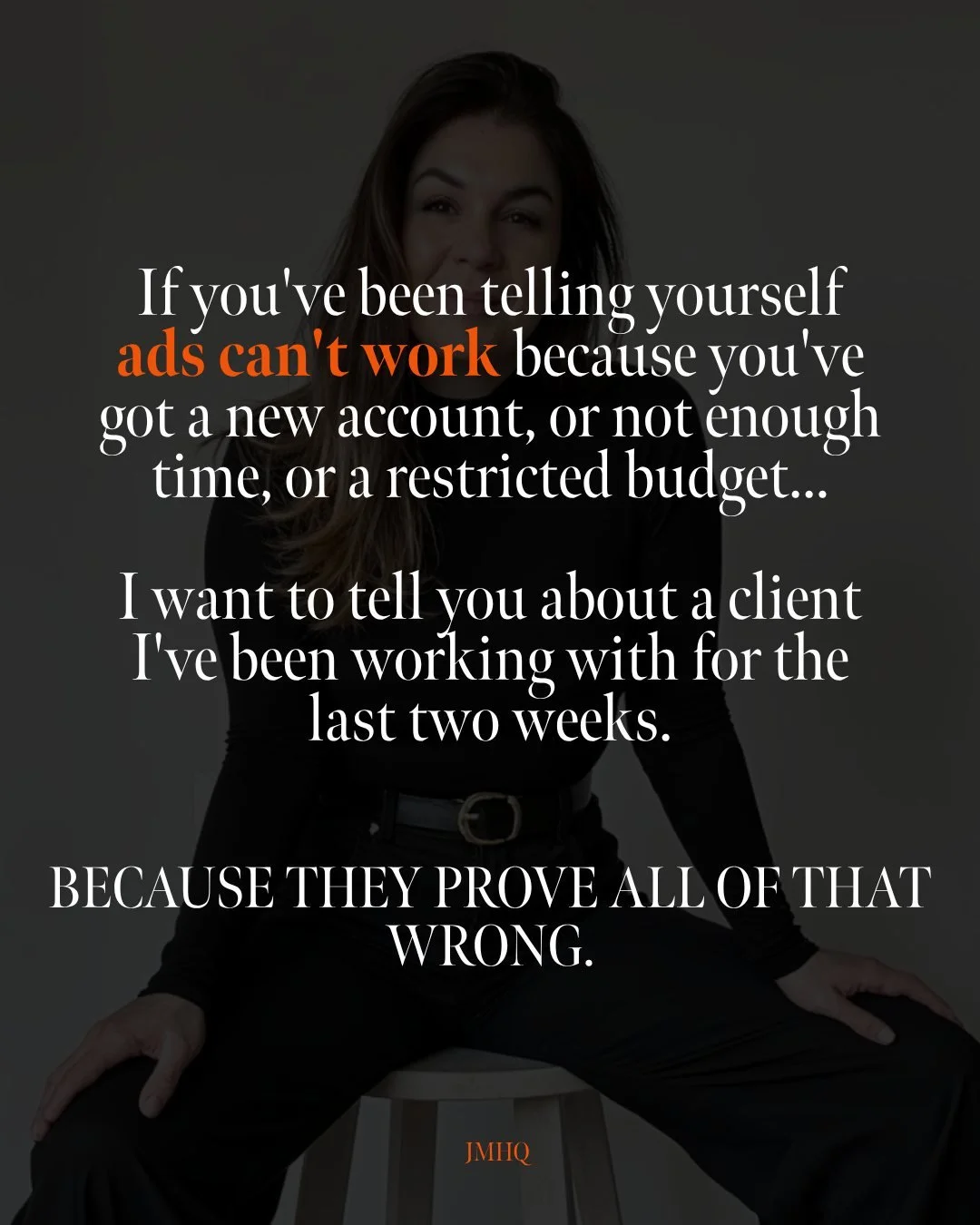 So a new 1:1 client came to me towards the end of May asking if I could turn around ads for a two-day online summit happening June 9th and 10th. 

I winced, time was tight, but I like a challenge from time to time.

But here's where it gets interesti
