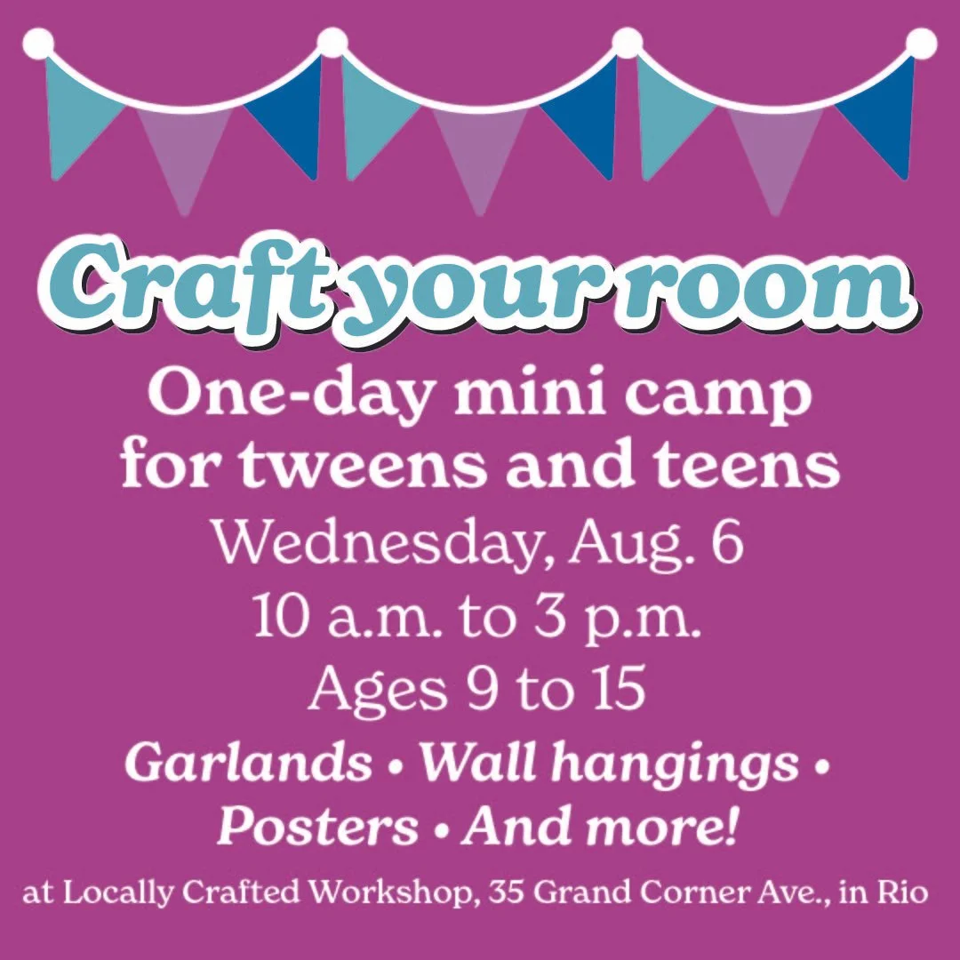Craft Your Room Mini-Camp