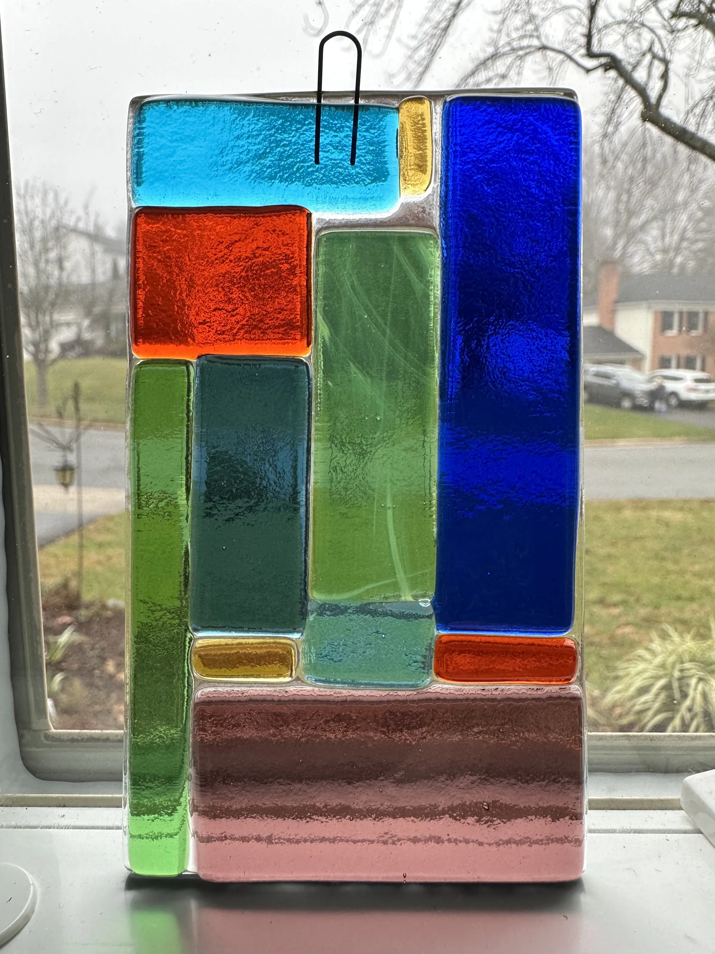Fused Glass Suncatchers