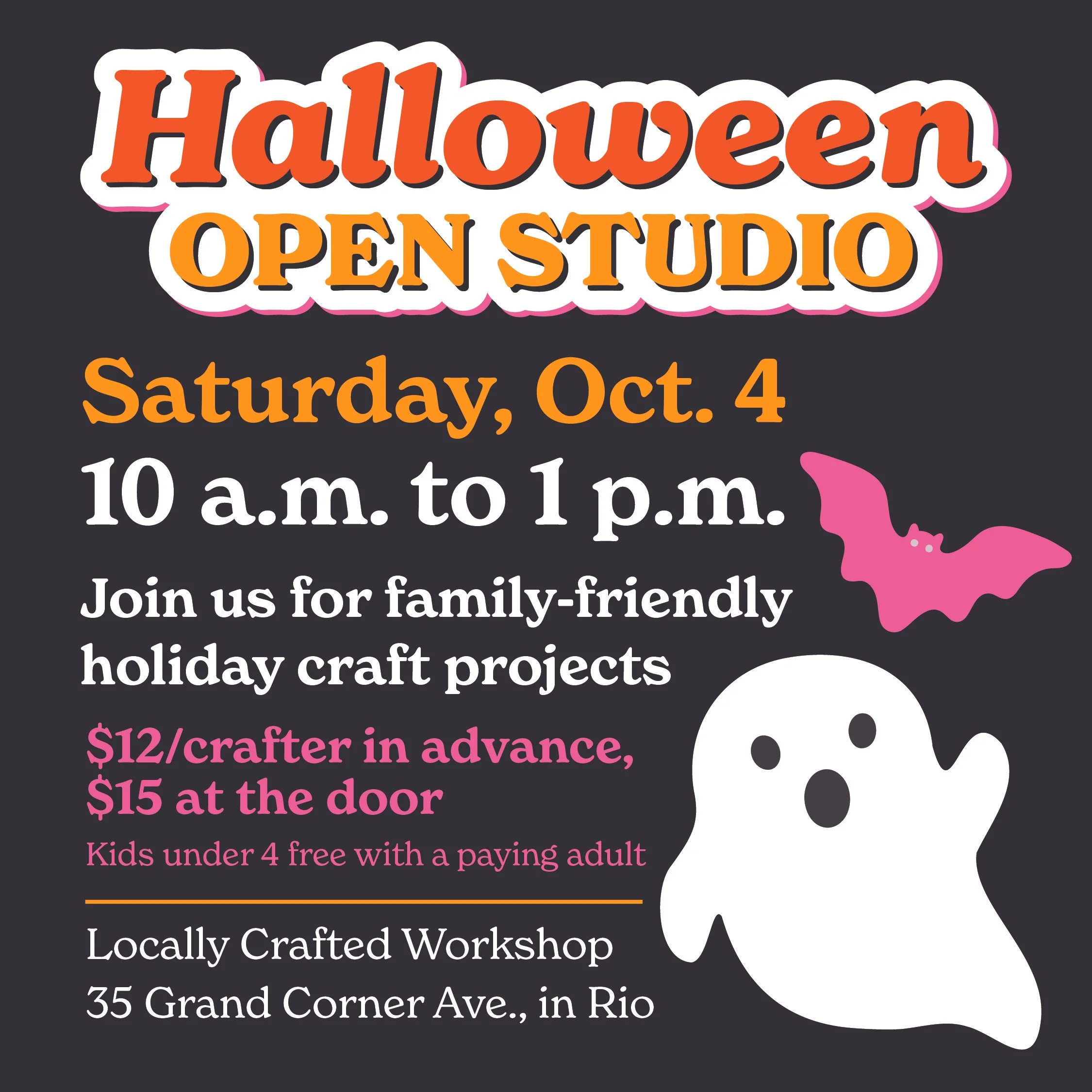 Halloween Open Studio