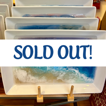 Ocean-Themed Resin Art